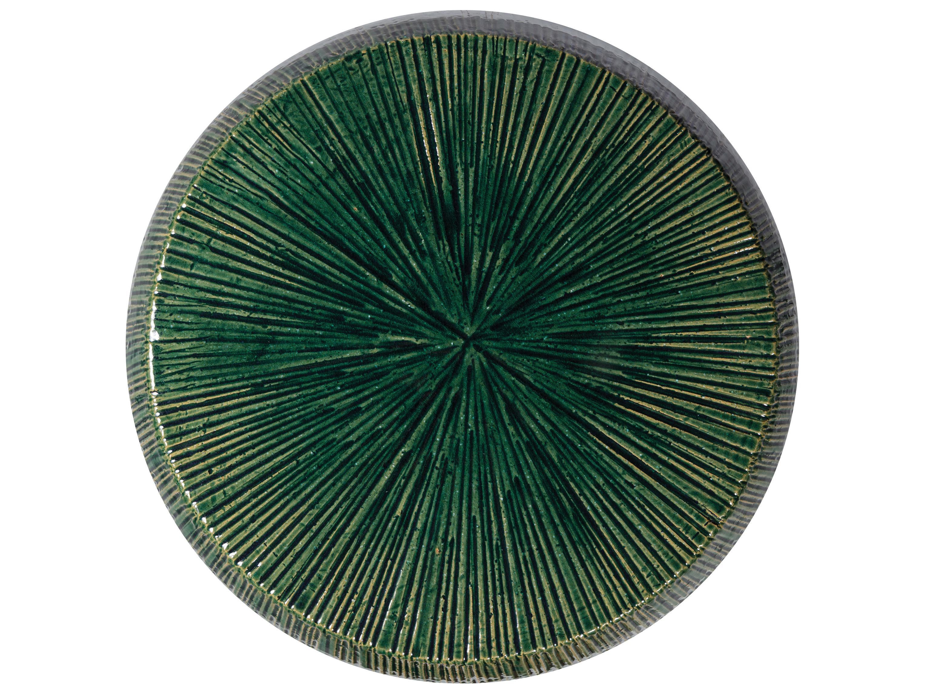 Seasonal Living Provenance Signature Ceramic Ottoman