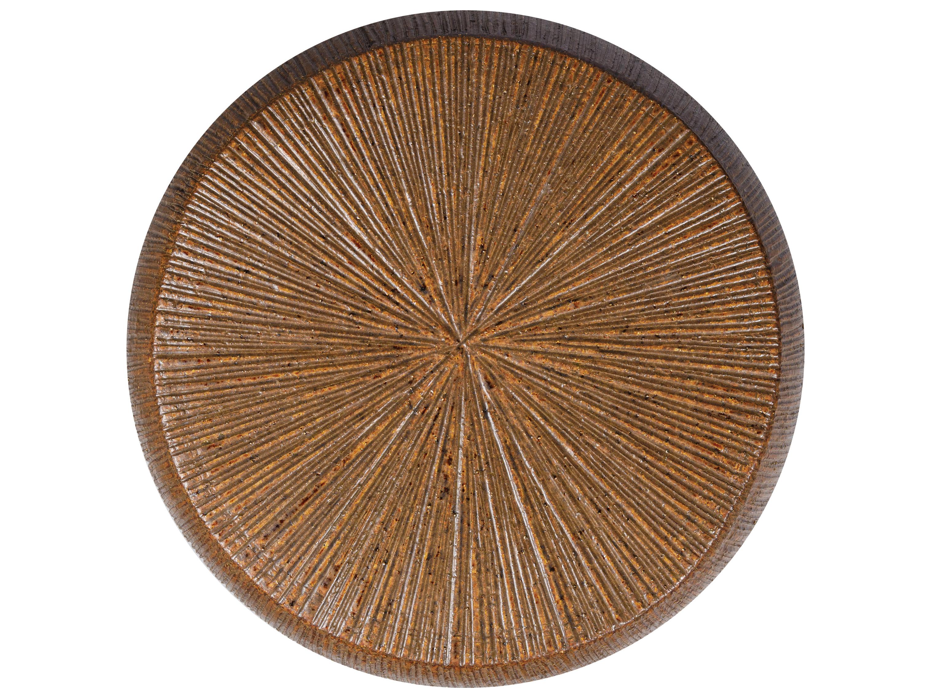 Seasonal Living Provenance Signature Ceramic Ottoman