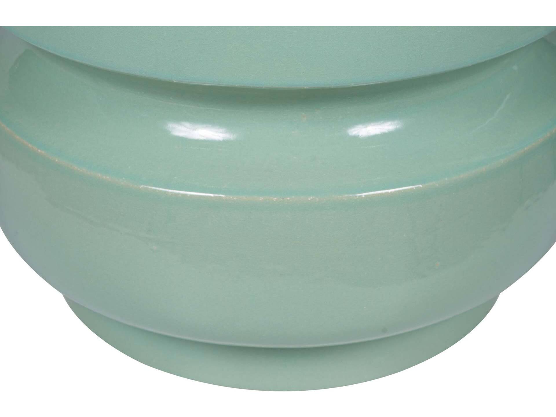 Seasonal Living Provenance Signature Ceramic Ottoman