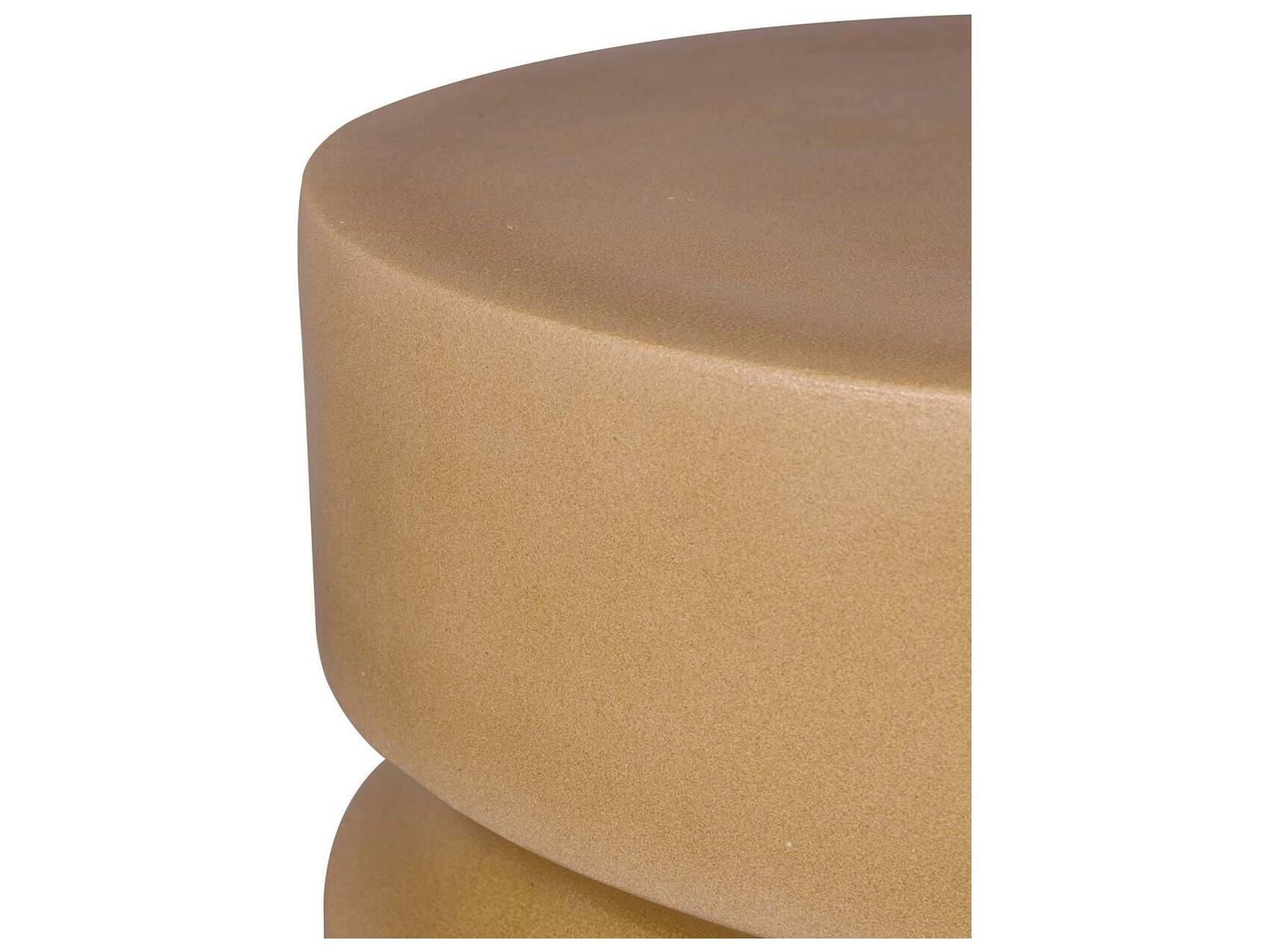 Seasonal Living Provenance Signature Ceramic Ottoman