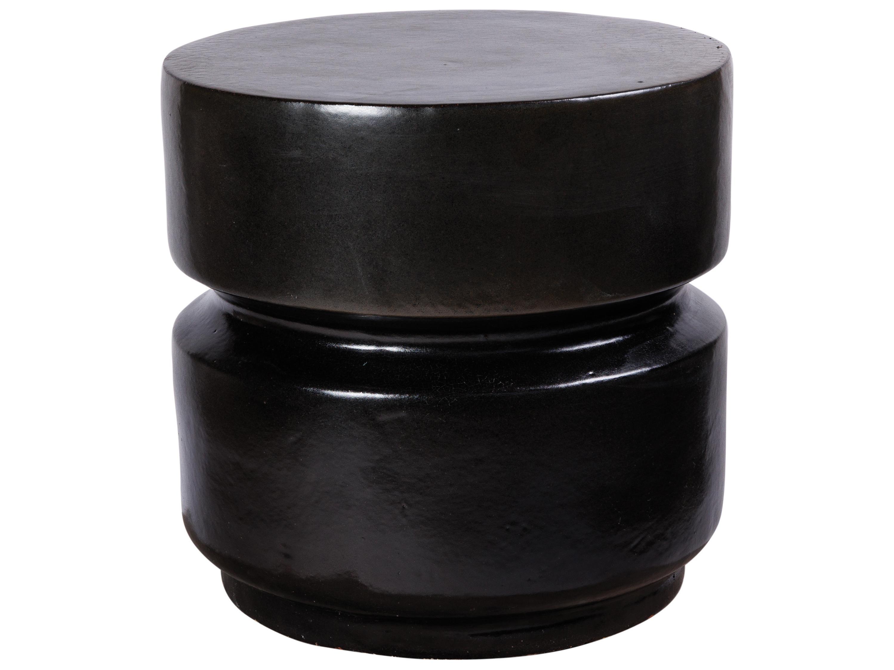 Seasonal Living Ceramics Iron Semi-gloss Ceramic Dining Chair