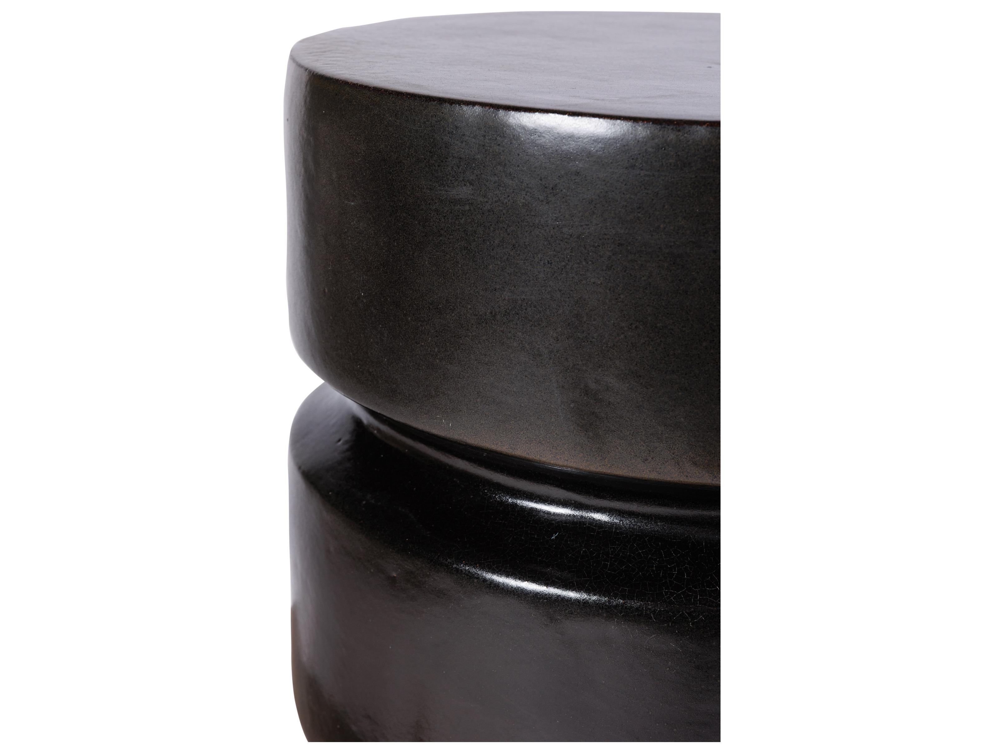 Seasonal Living Ceramics Iron Semi-gloss Ceramic Dining Chair