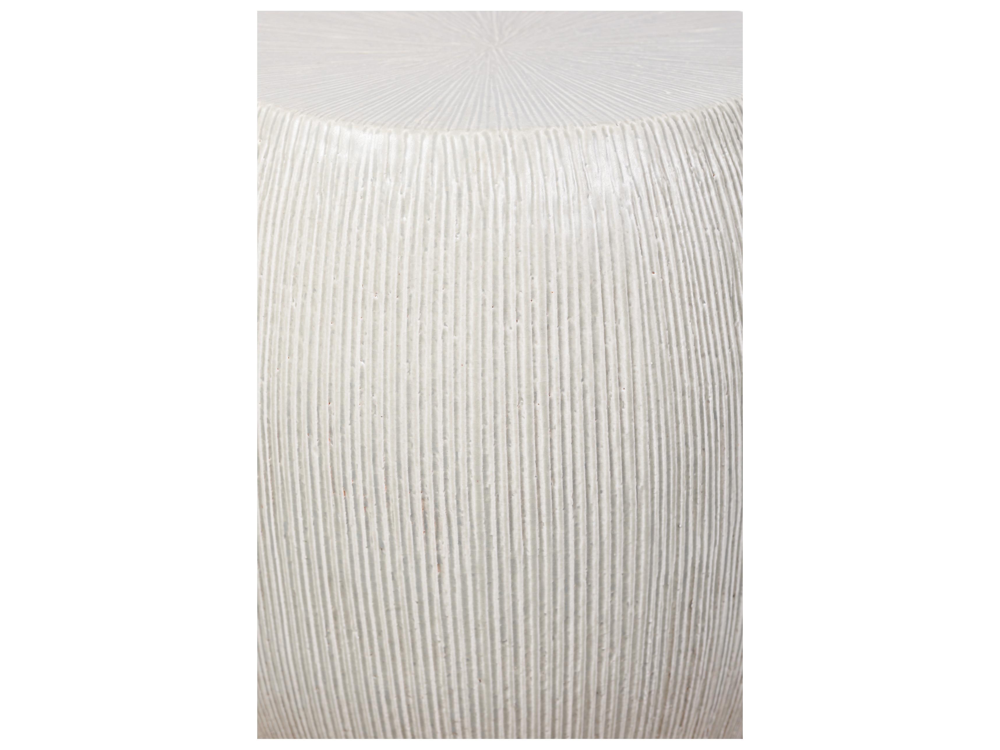 Seasonal Living Ceramics Olive Semi-gloss Ceramic Dining Chair