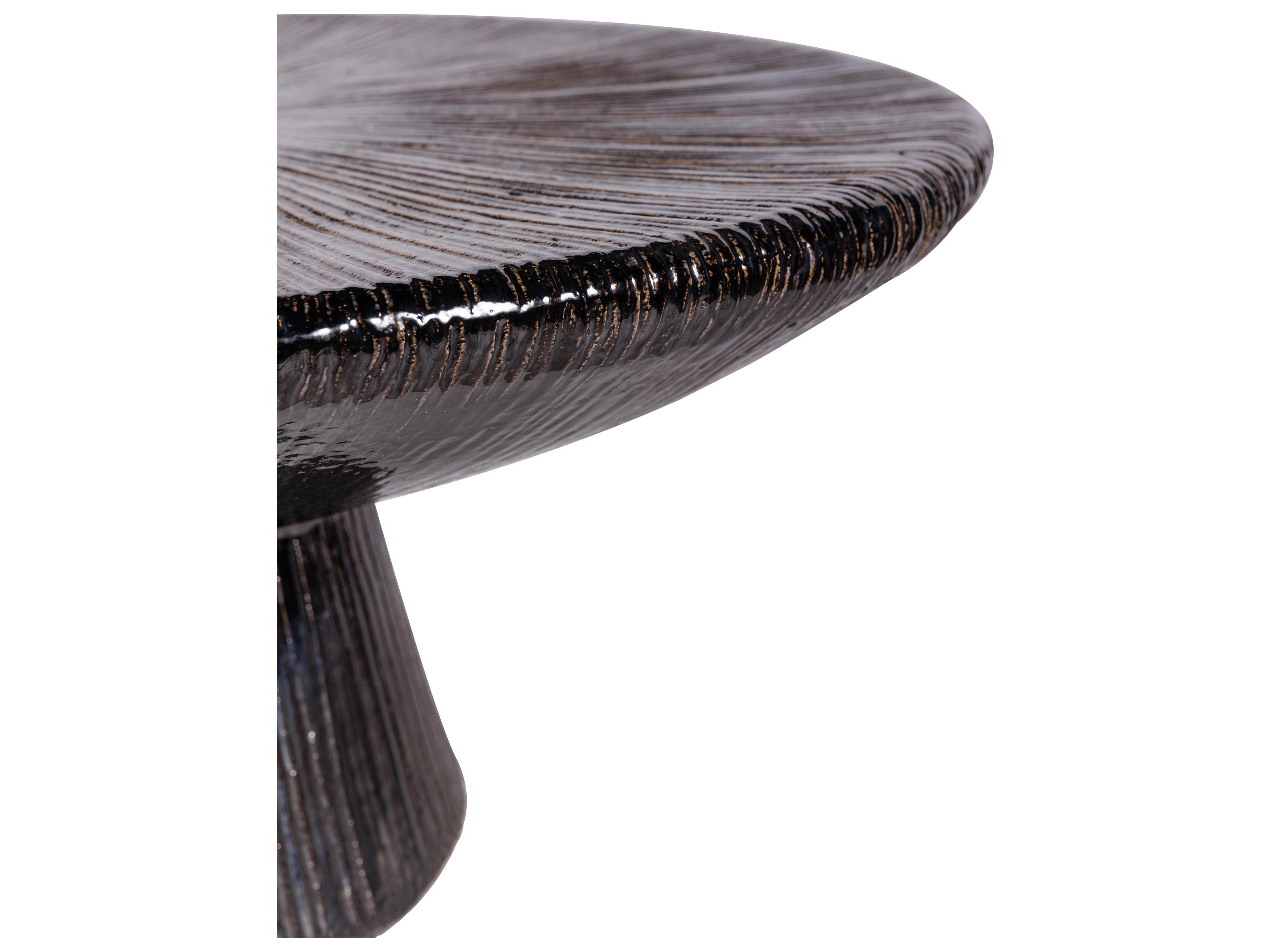 Seasonal Living Ceramic Round Patio Coffee Table