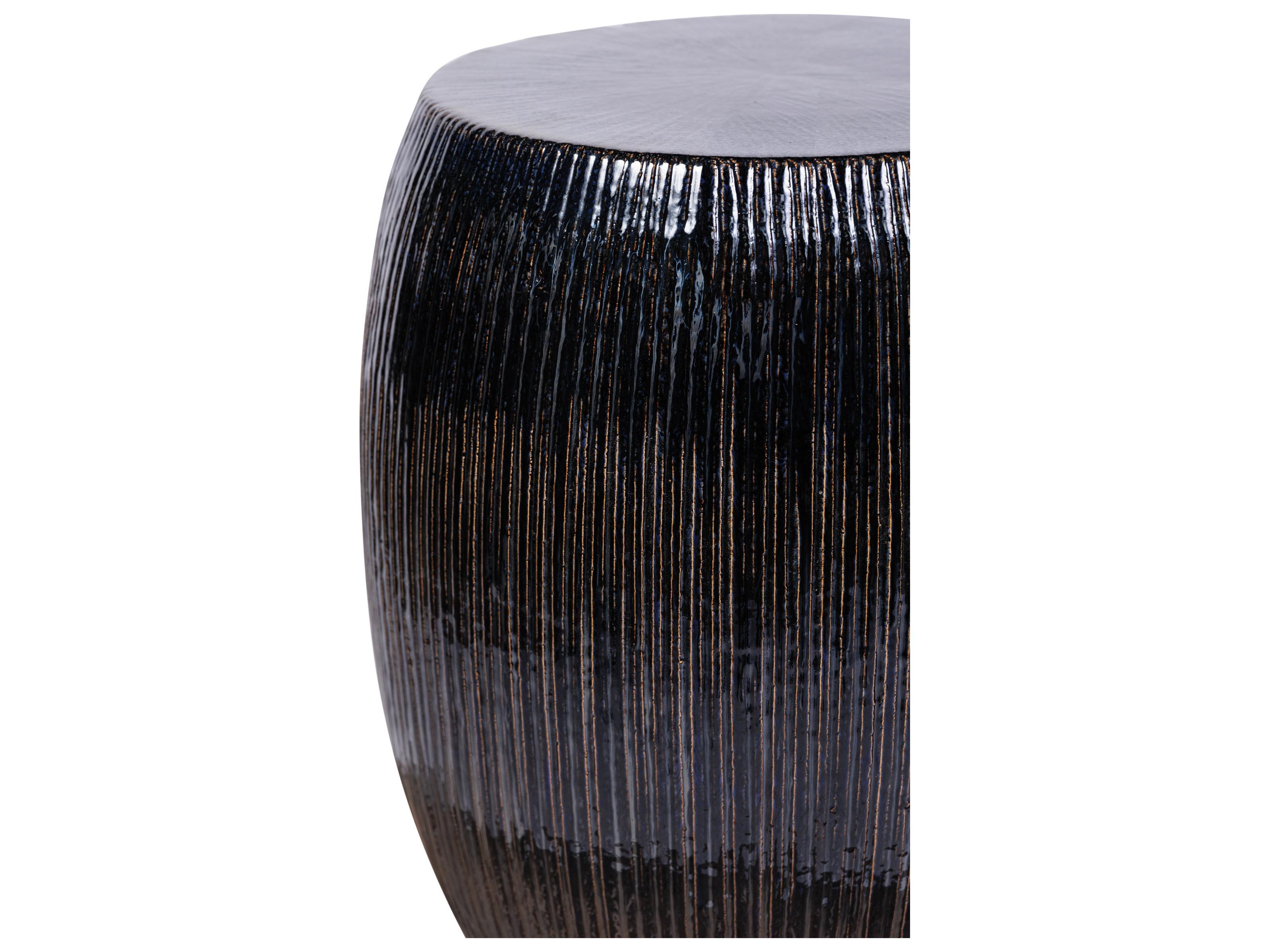 Seasonal Living Ceramics Smoke Semi-gloss Ceramic Dining Chair