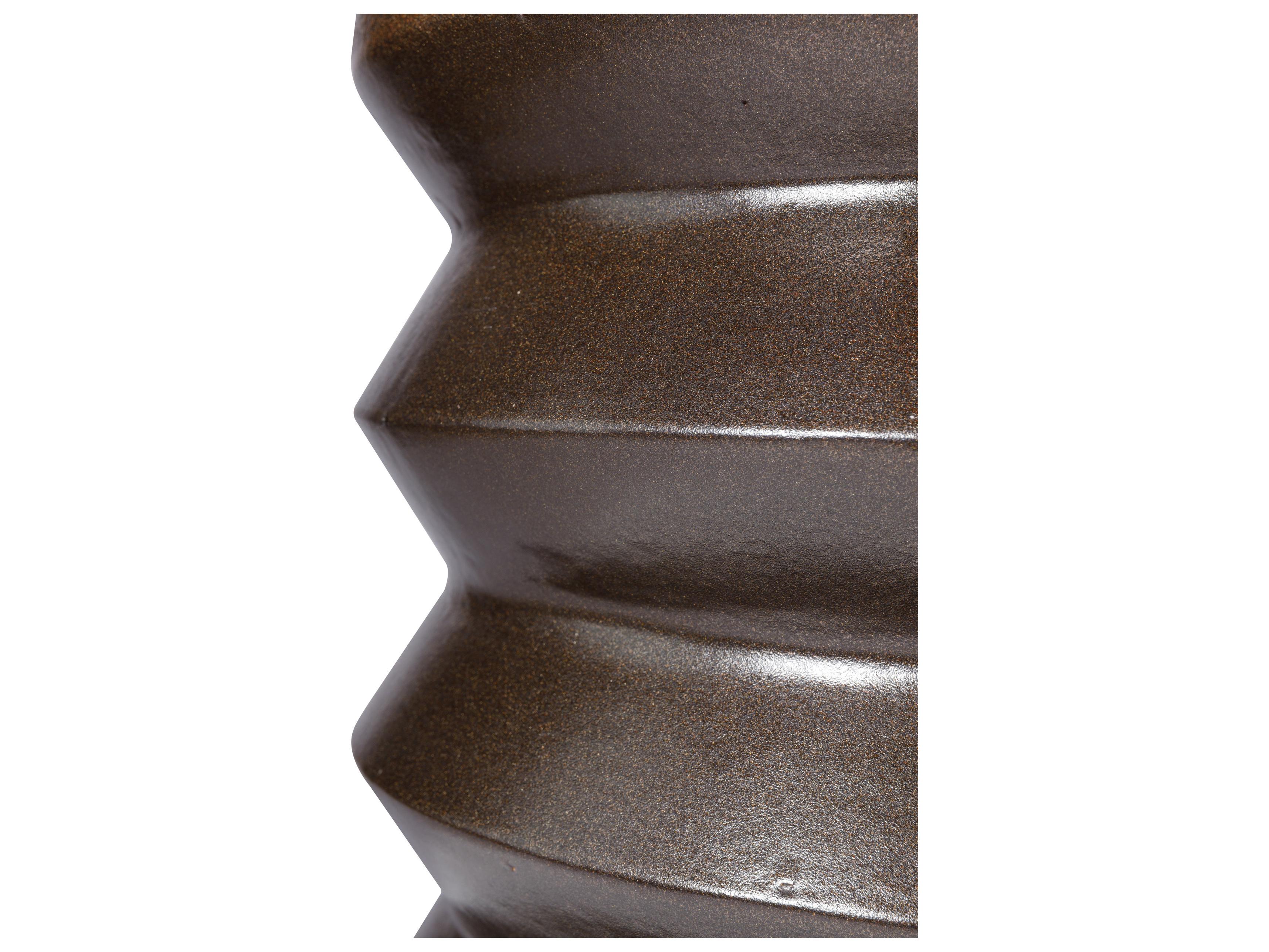 Seasonal Living Provenance Signature Ceramic Round Outdoor End Table