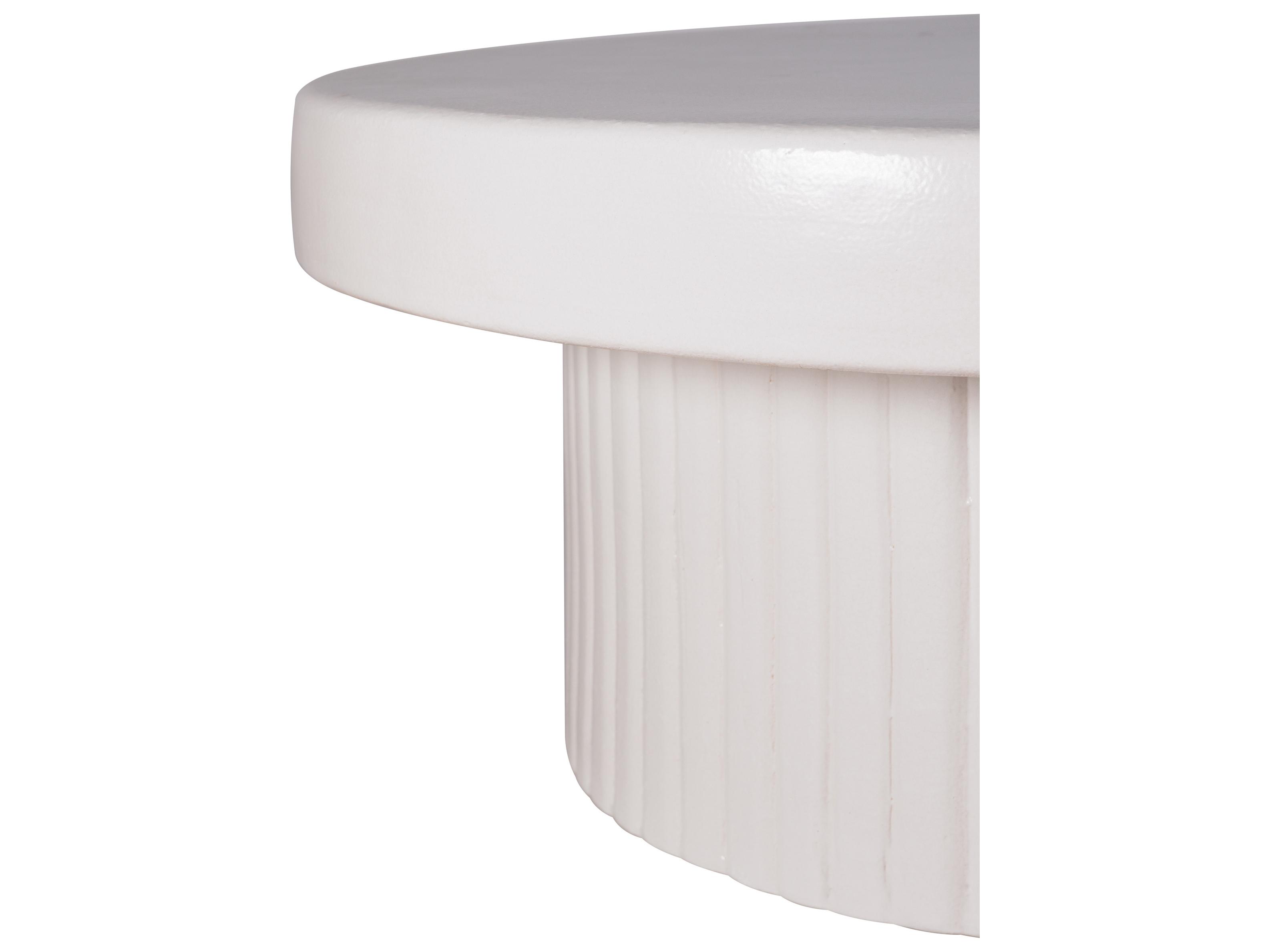 Seasonal Living Provenance Signature Ceramic Round Outdoor Coffee Table