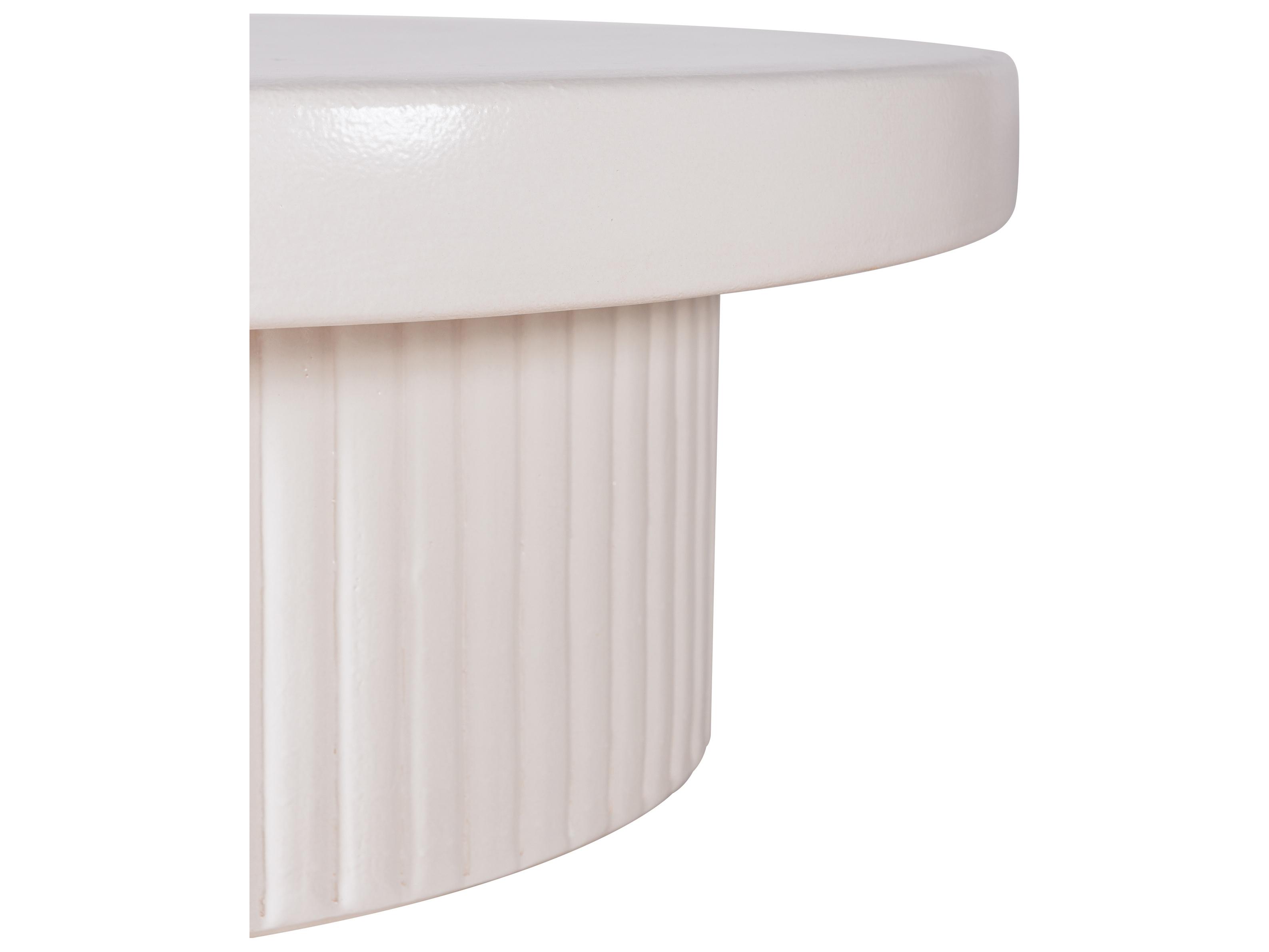 Seasonal Living Provenance Signature Ceramic Round Outdoor Coffee Table