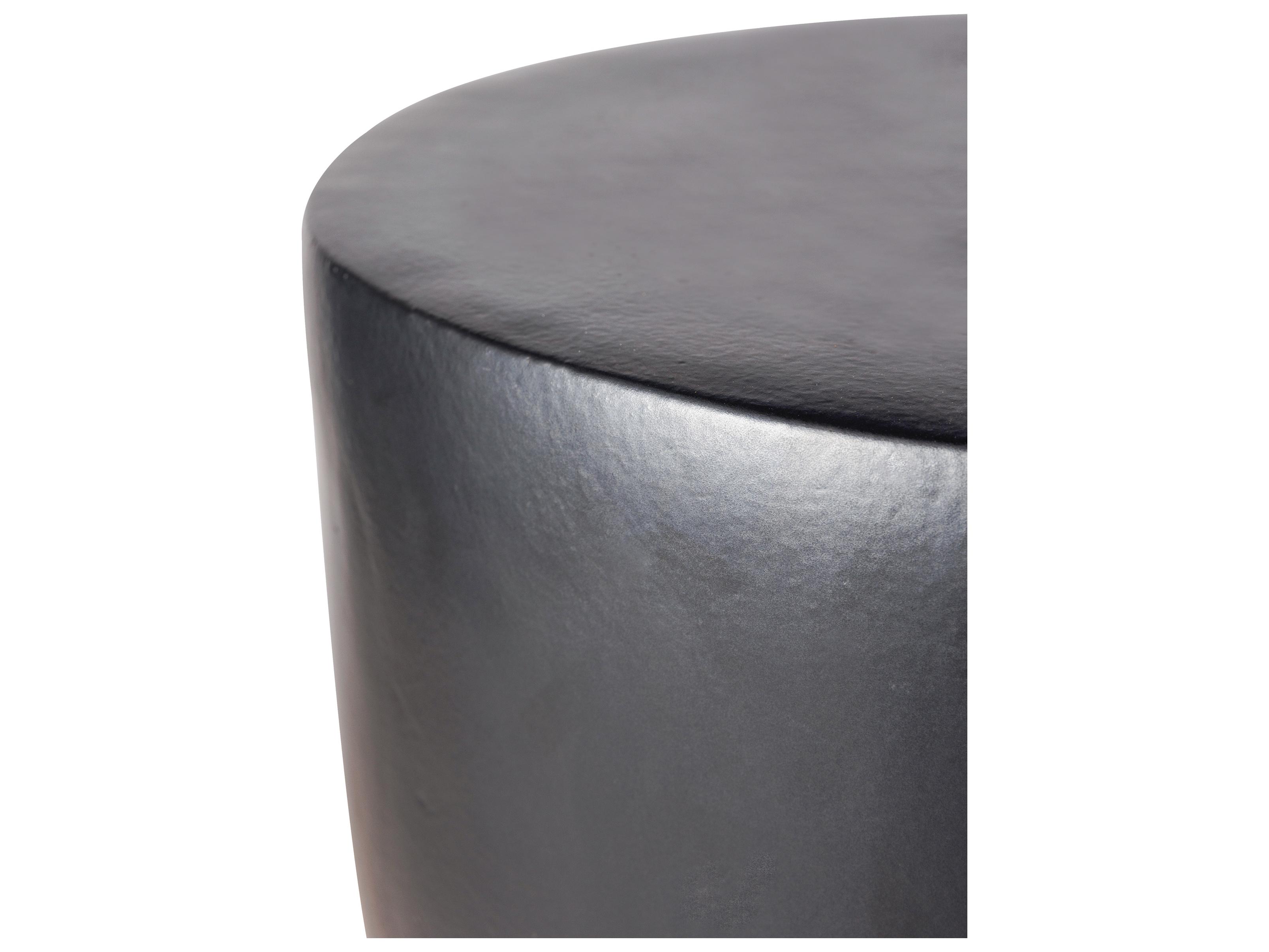 Seasonal Living Provenance Signature Ceramic Round Outdoor Patio End Table