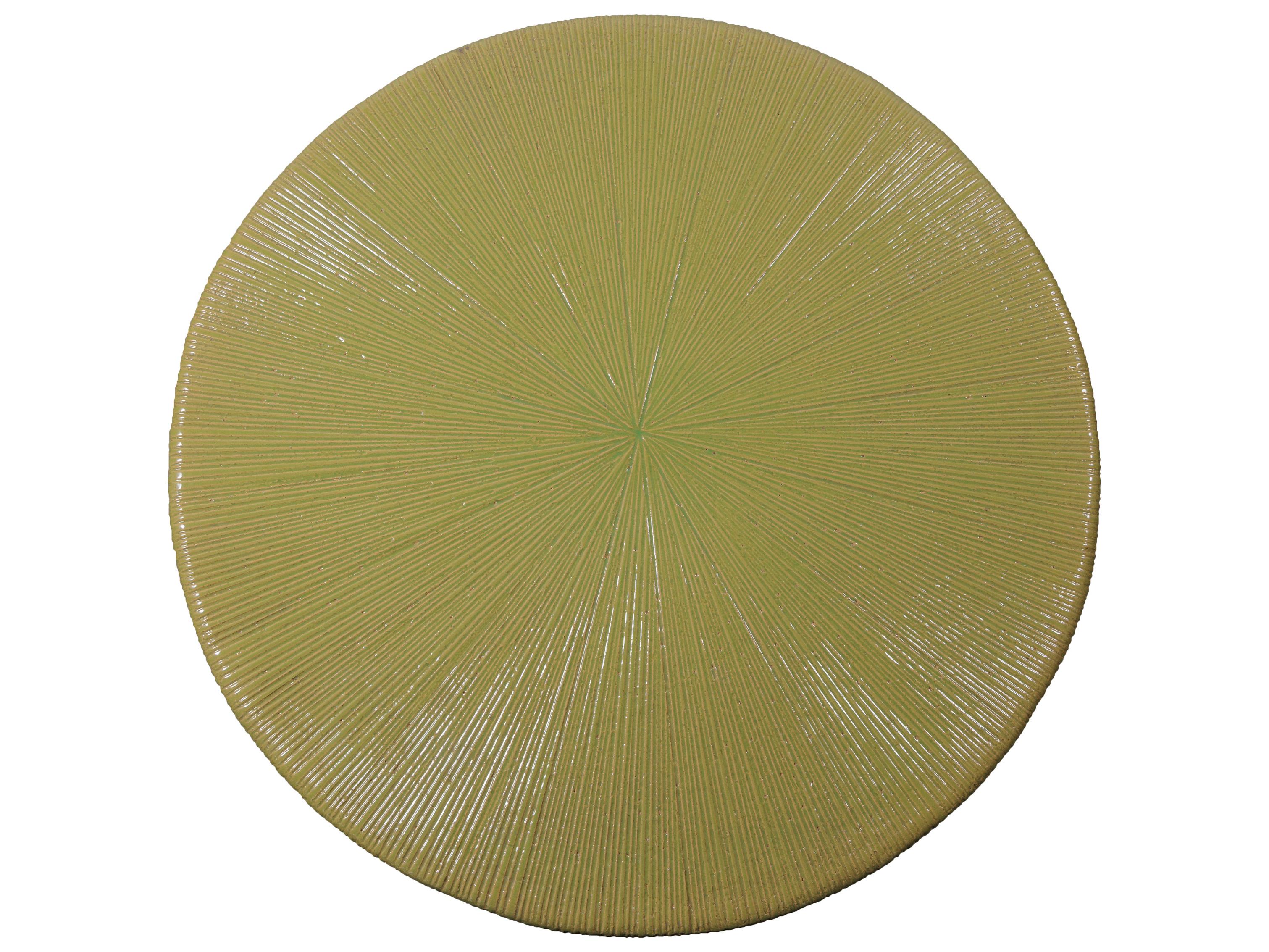 Seasonal Living Ceramic Round Patio Coffee Table