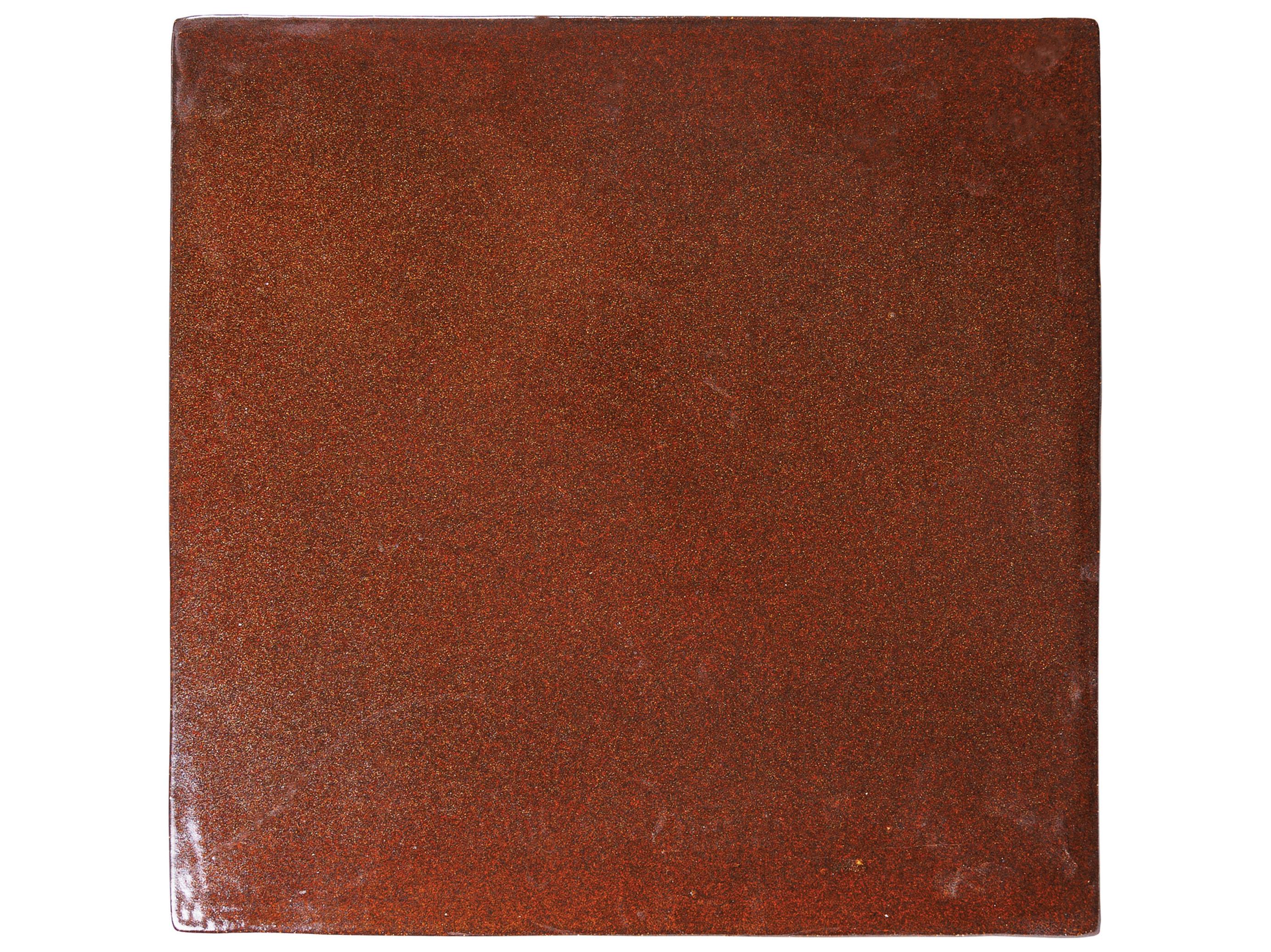 Seasonal Living Ceramics Pyrite Brown Gloss Ceramic Dining Chair