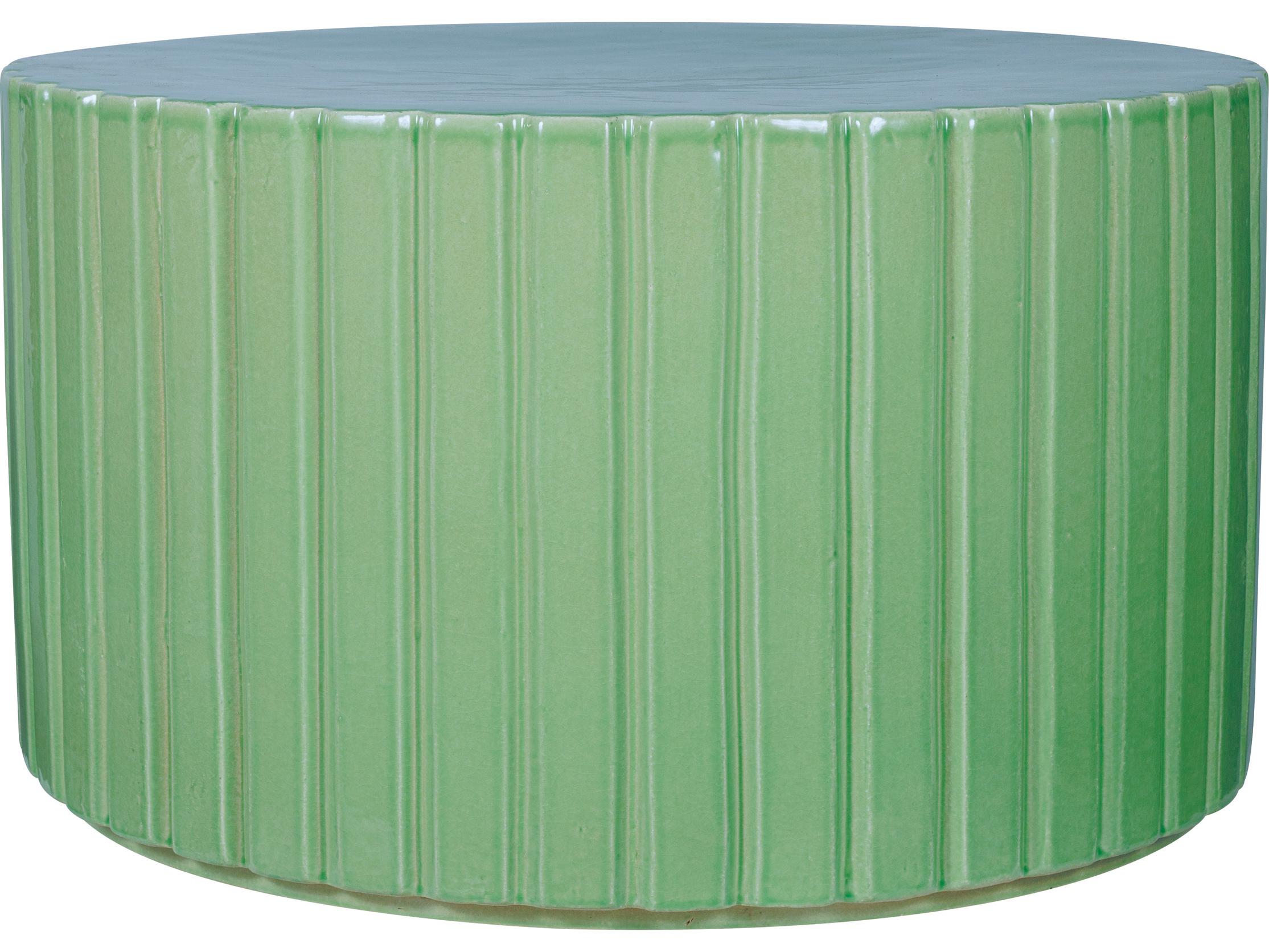 Seasonal Living Katra Pea Ceramic Round Coffee Table