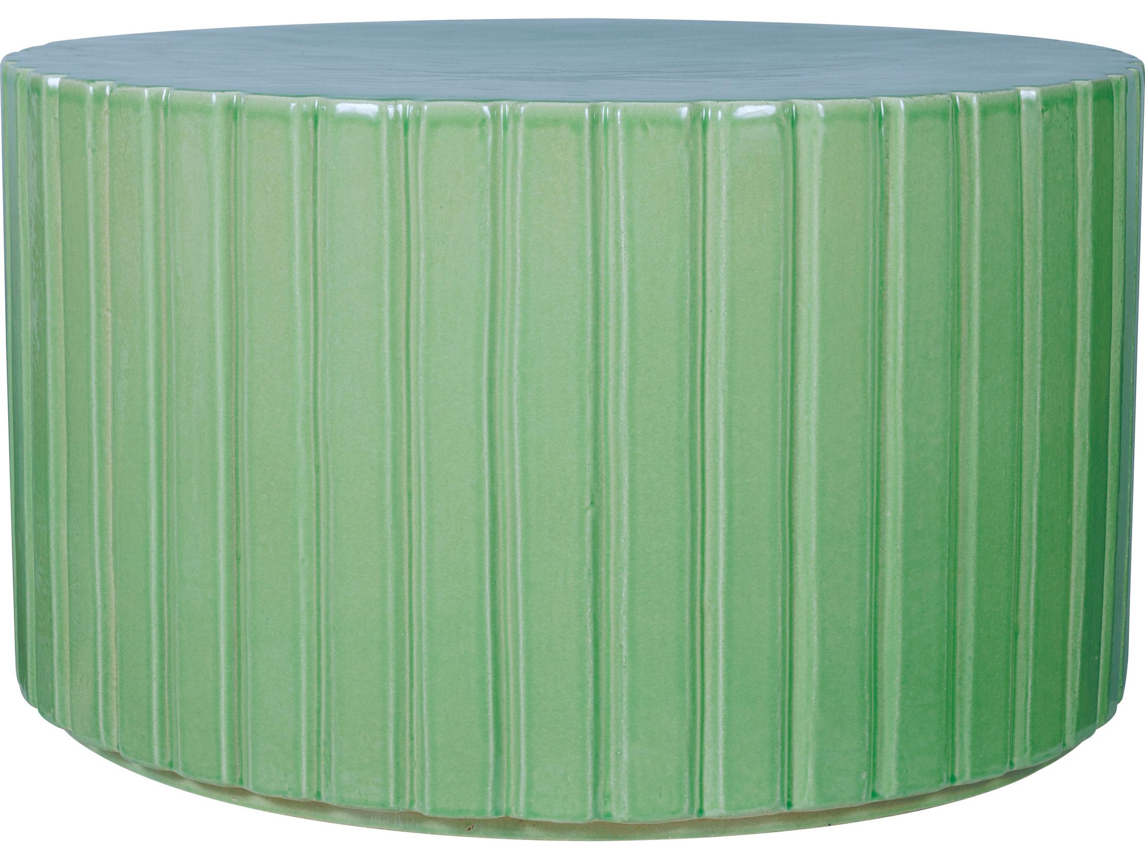 Seasonal Living Katra Pea Ceramic Round Coffee Table