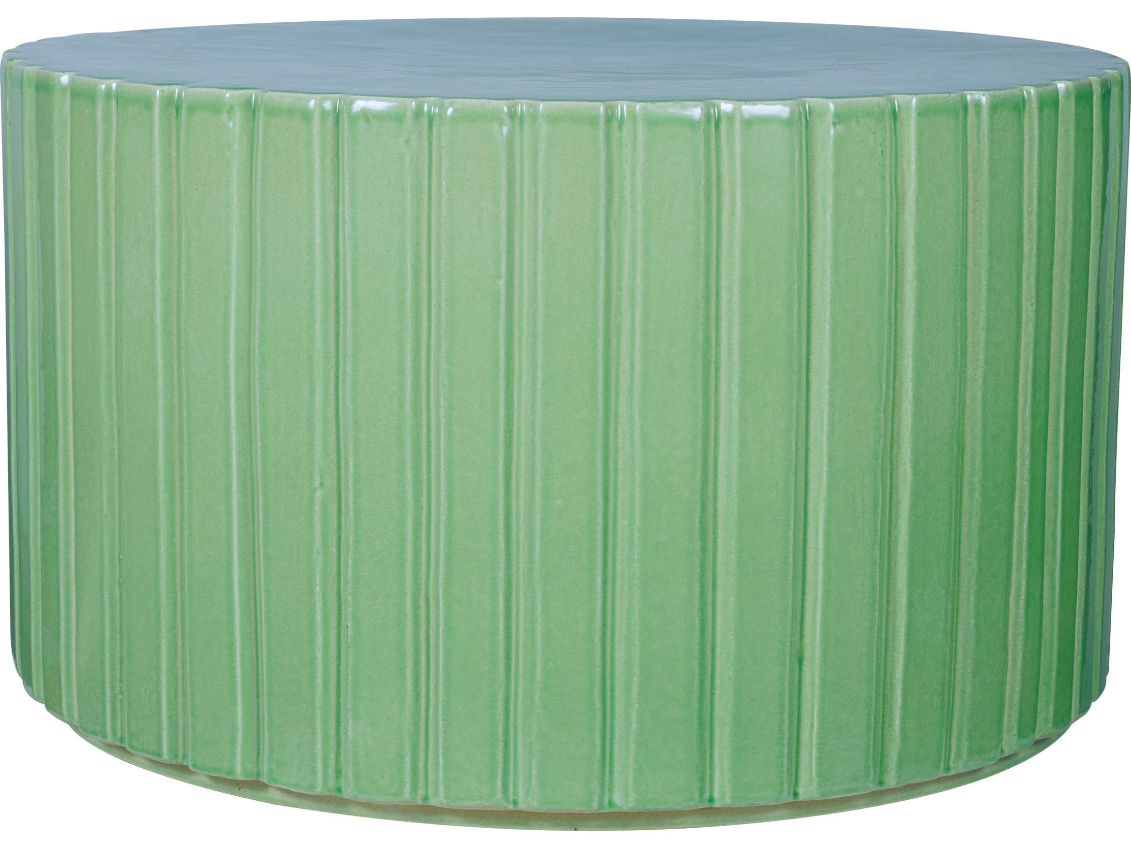 Seasonal Living Katra Pea Ceramic Round Coffee Table