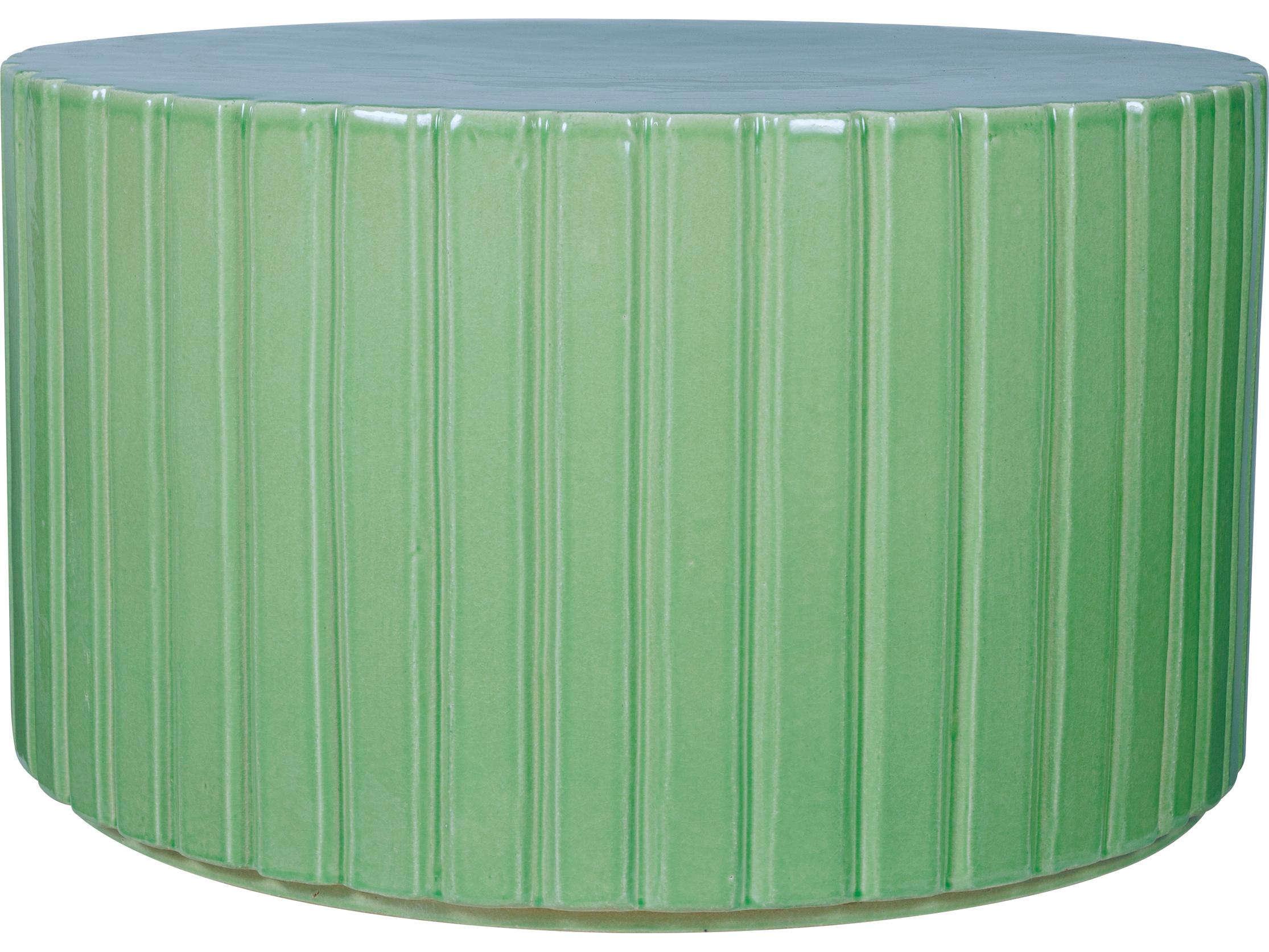 Seasonal Living Katra Pea Ceramic Round Coffee Table