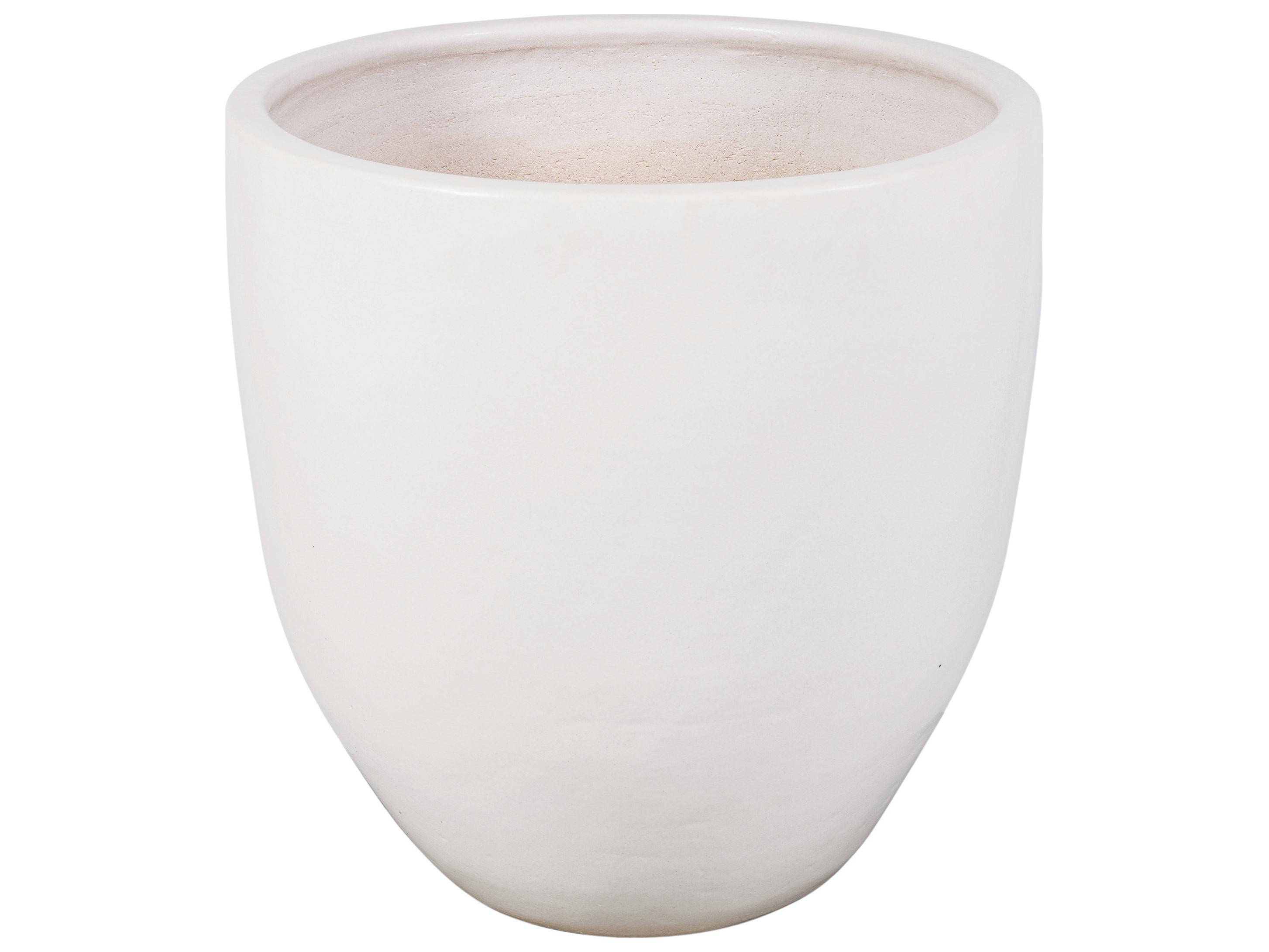 Seasonal Living Ceramics Linen Semi-gloss Planter