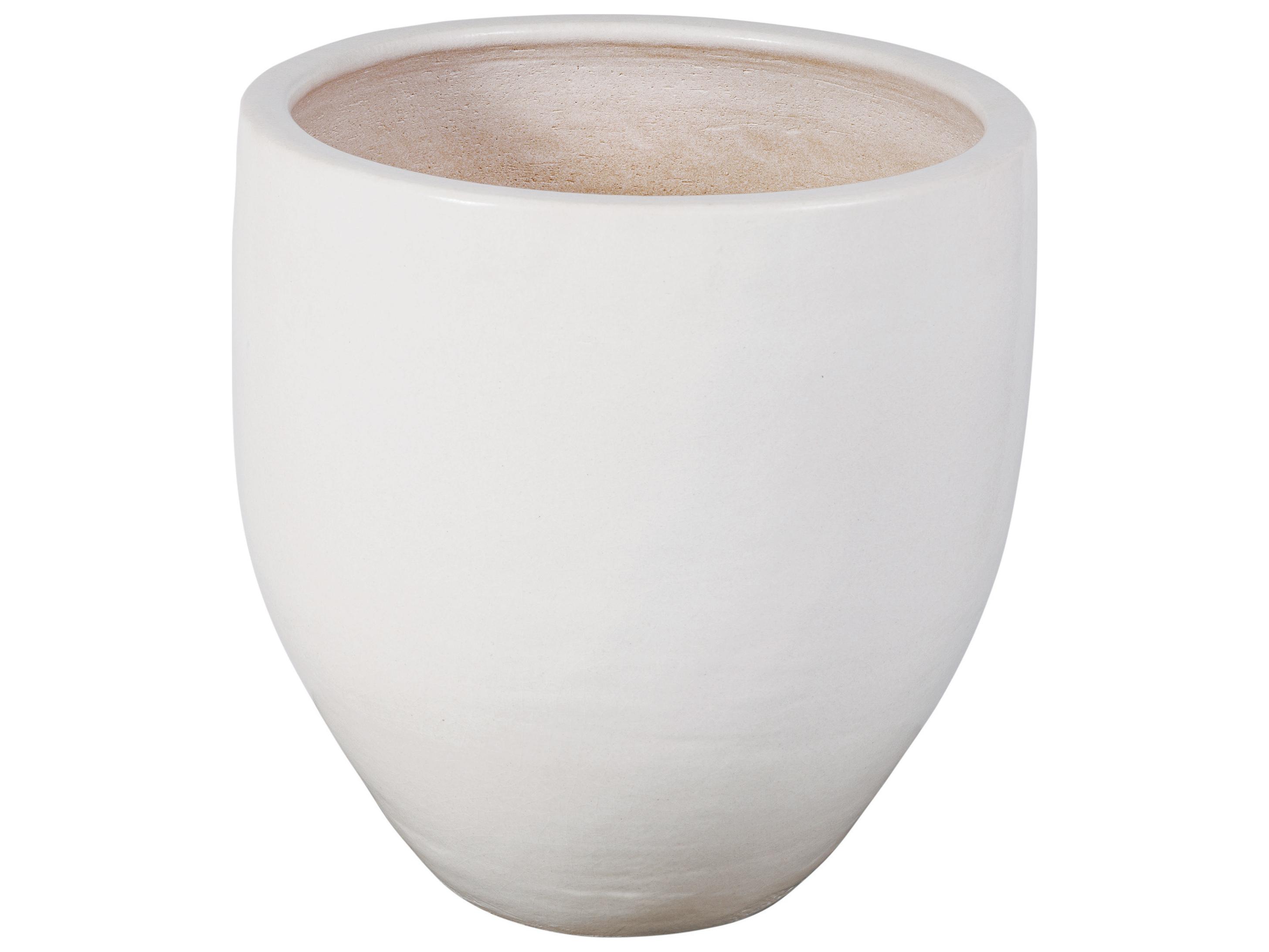 Seasonal Living Ceramics Linen Semi-gloss Planter
