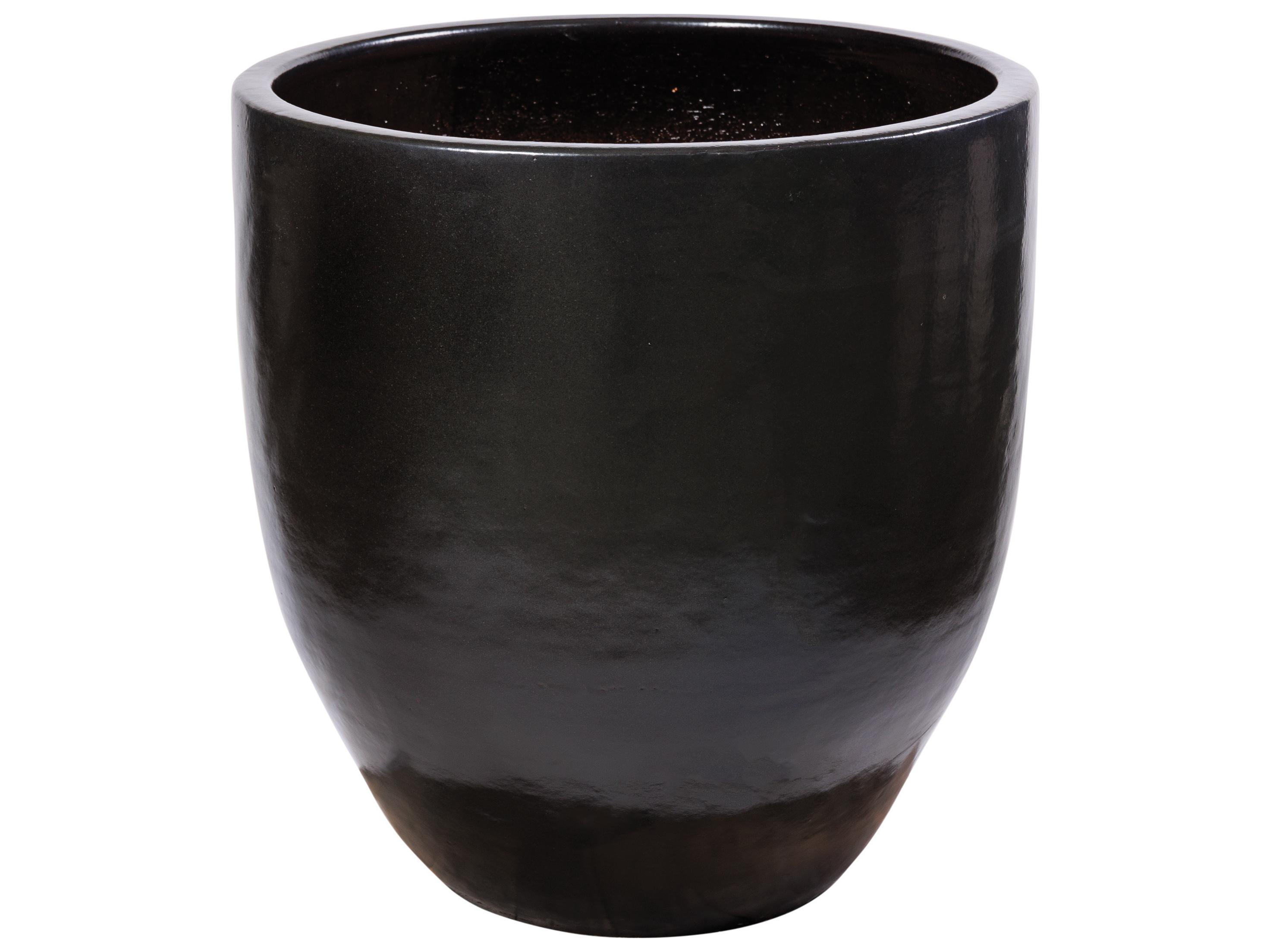 Seasonal Living Ceramics Iron Semi-gloss Planter