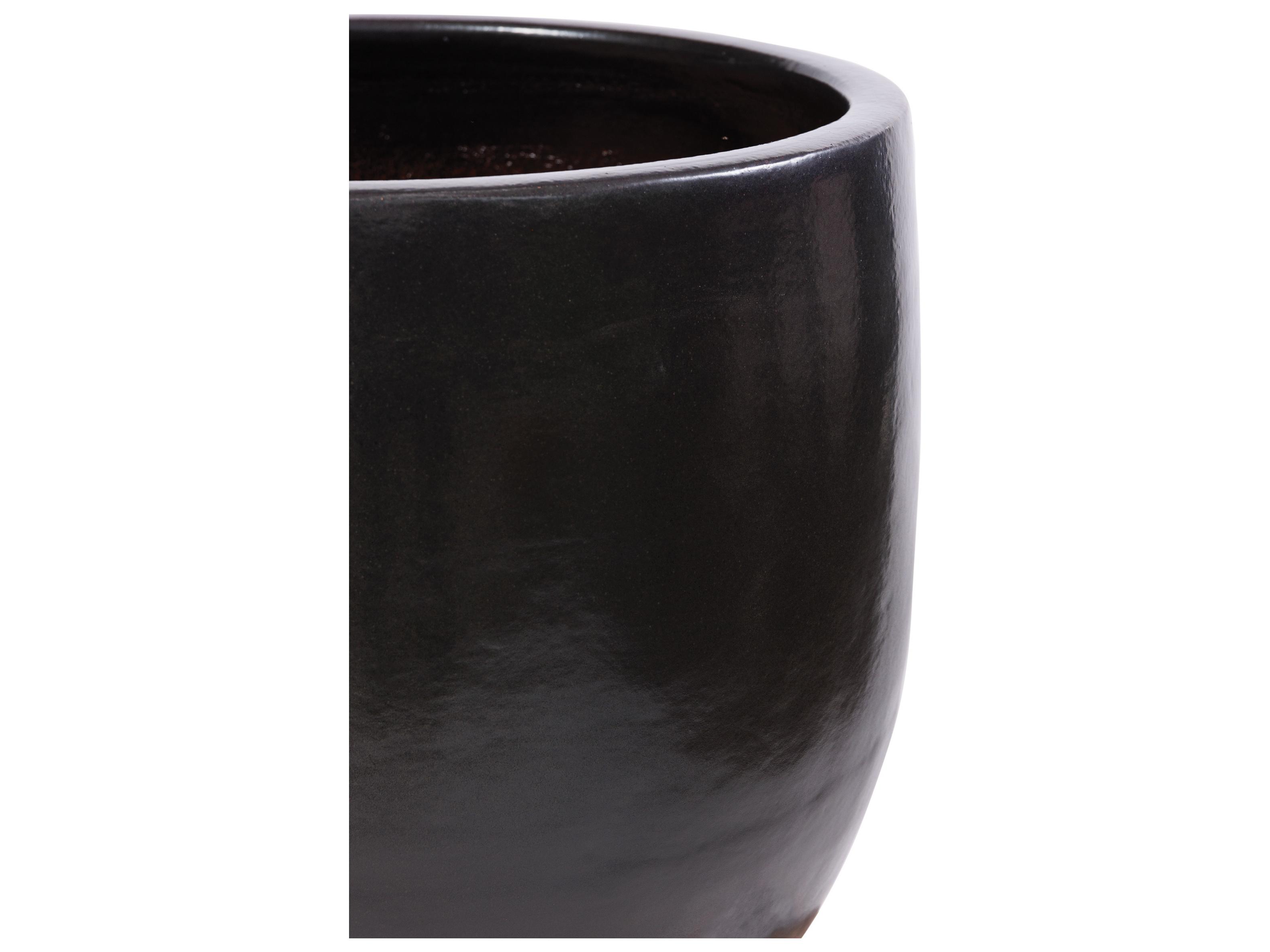 Seasonal Living Ceramics Iron Semi-gloss Planter