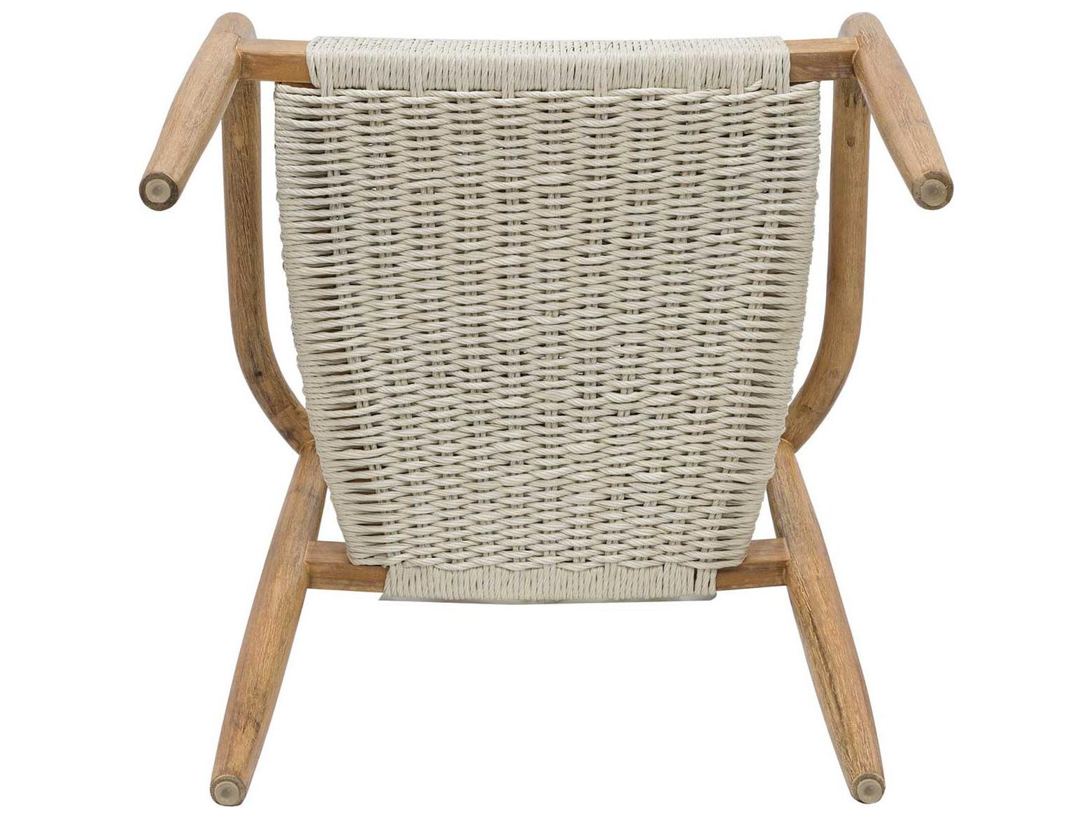 Seasonal Living Explorer Natural Rattan Patio Dining Chair Set of 2