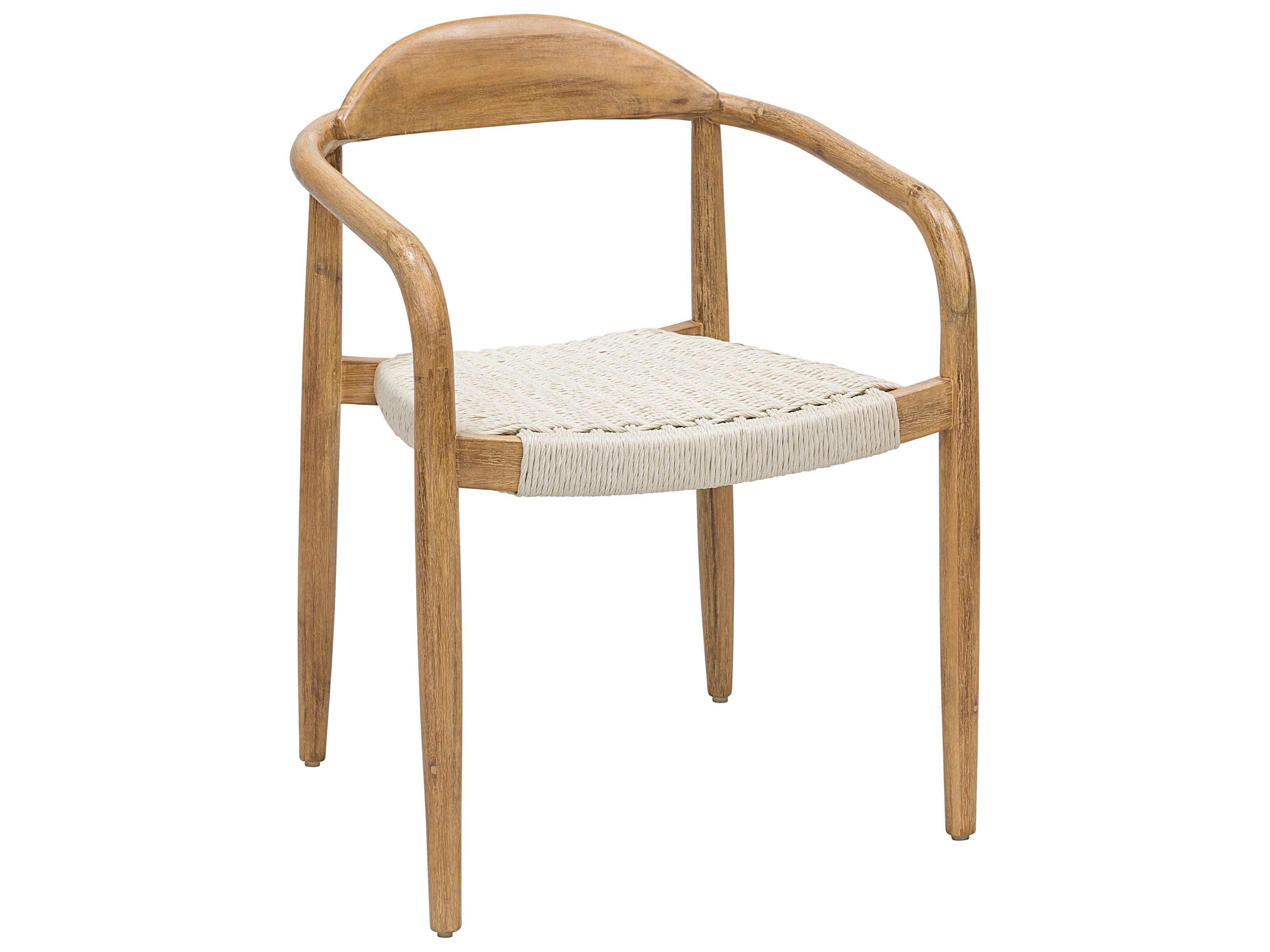 Seasonal Living Explorer Pine Wood Wicker Dining Chair