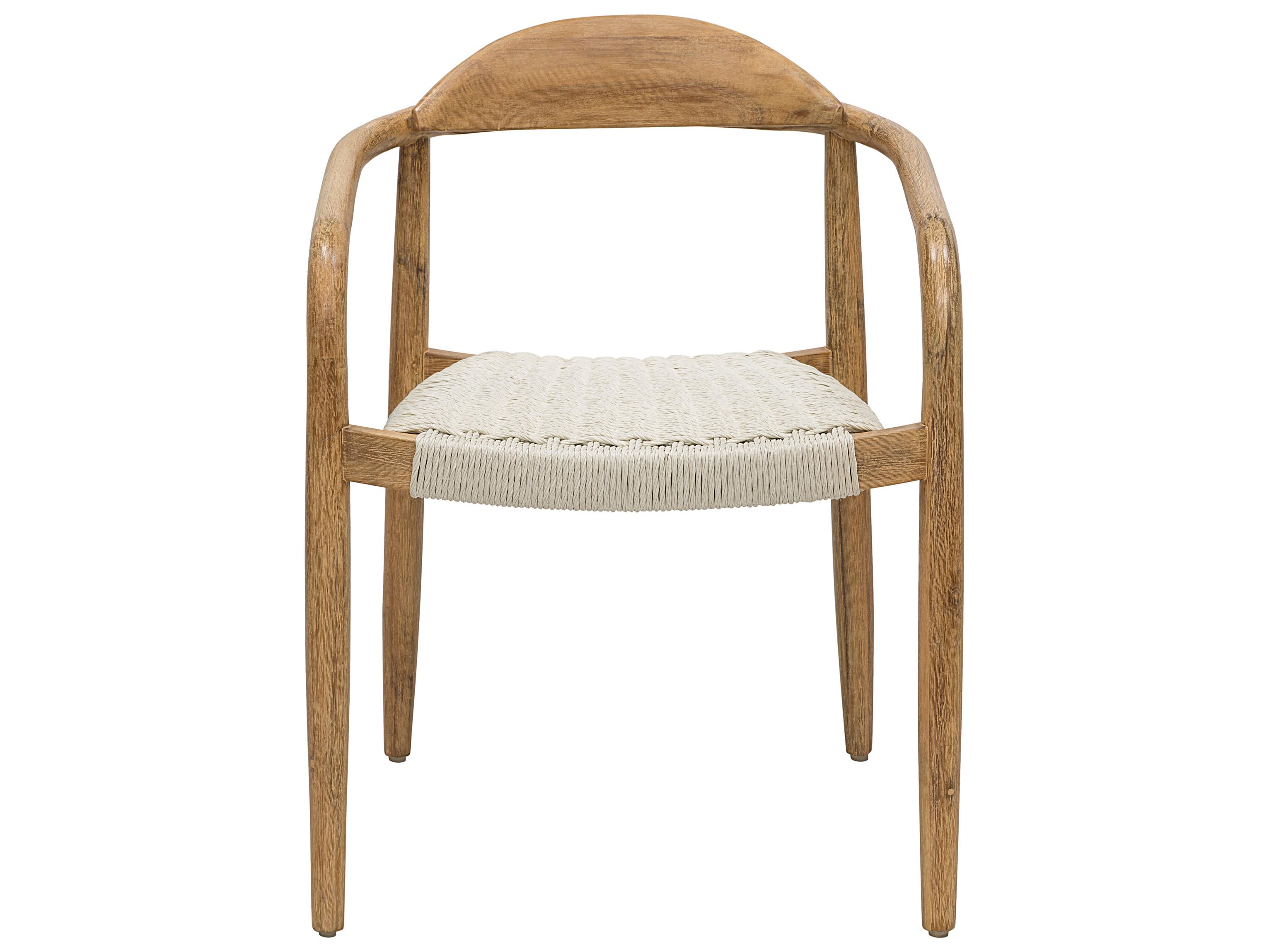 Seasonal Living Explorer Pine Wood Wicker Dining Chair