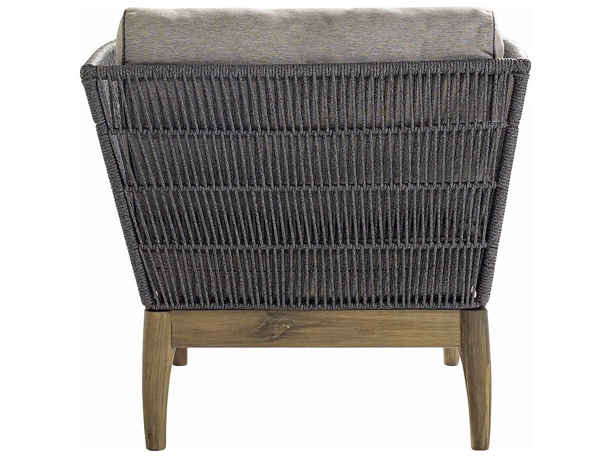 Seasonal Living Explorer Mixed Grey Acacia Wood Wings Patio Lounge Chair Set of 2