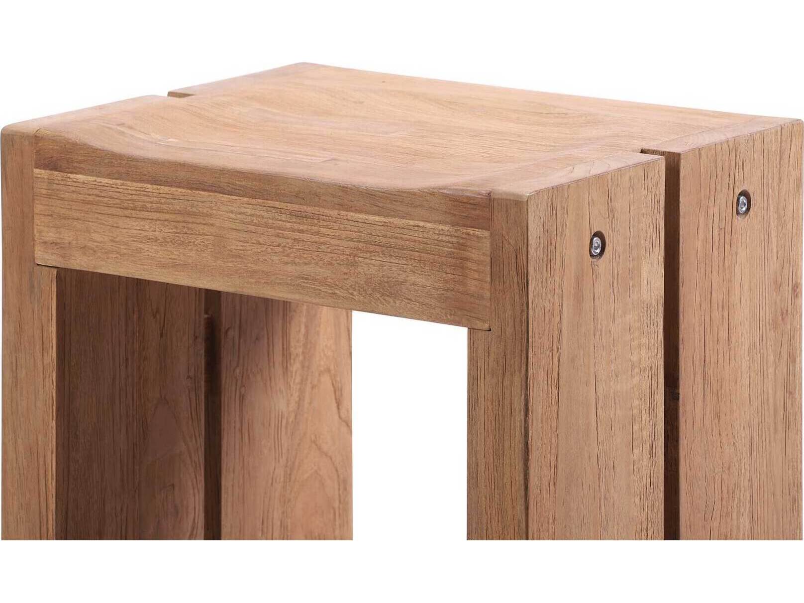 Seasonal Living Perpetual Warren Teak Counter Stool Set of 2