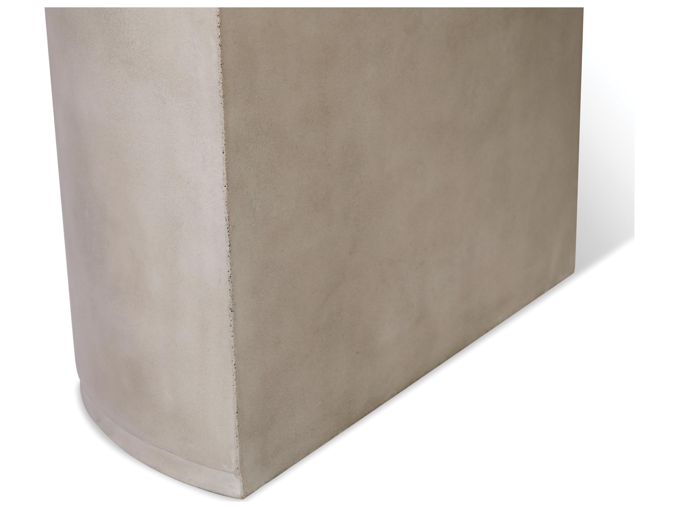 Seasonal Living Perpetual Slate Gray Andoo Rectangular Outdoor Patio Dining Table