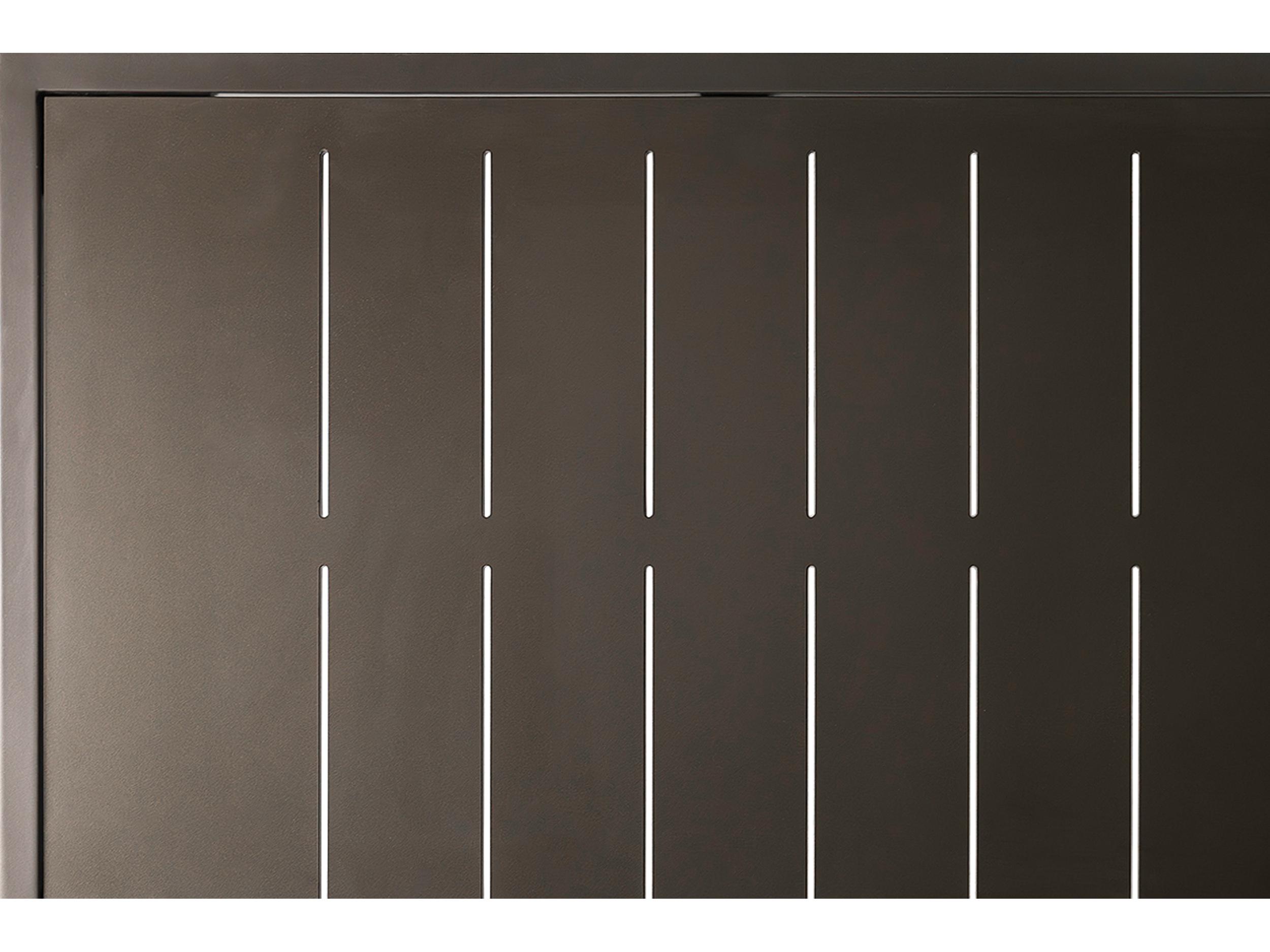 Seasonal Living Patinero Smooth Charcoal Satin Aluminum Square End Table