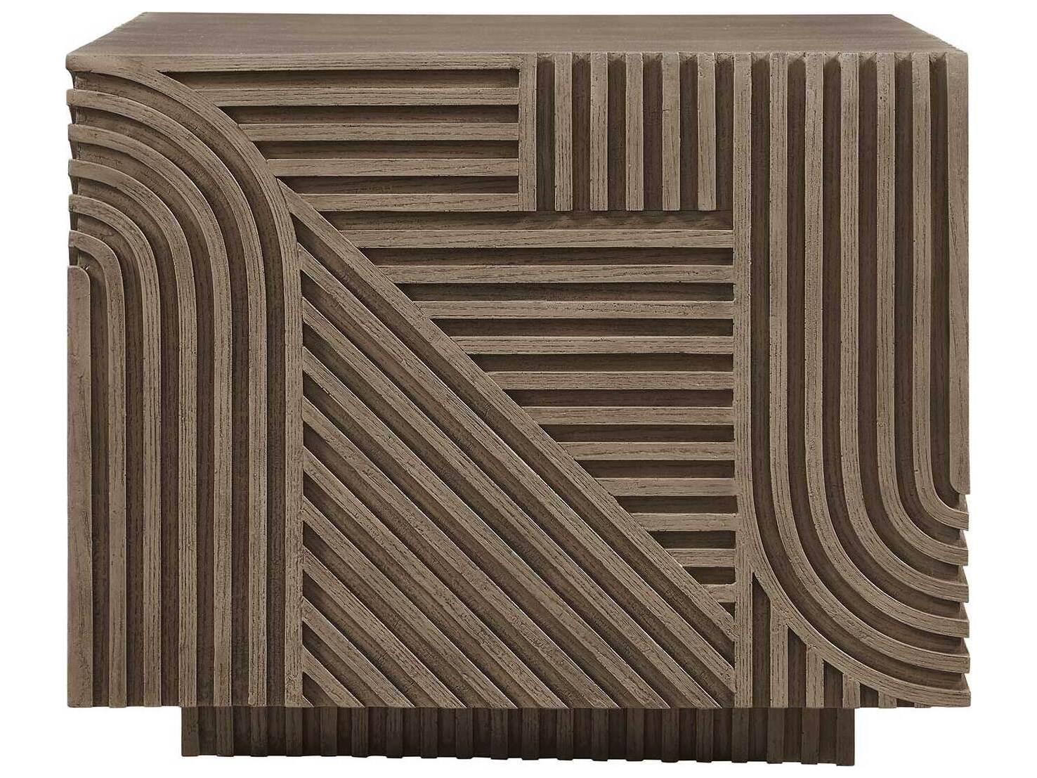 Seasonal Living Provenance Fiber Reinforced Polymer Energy Serenity Textured Square Patio End Table