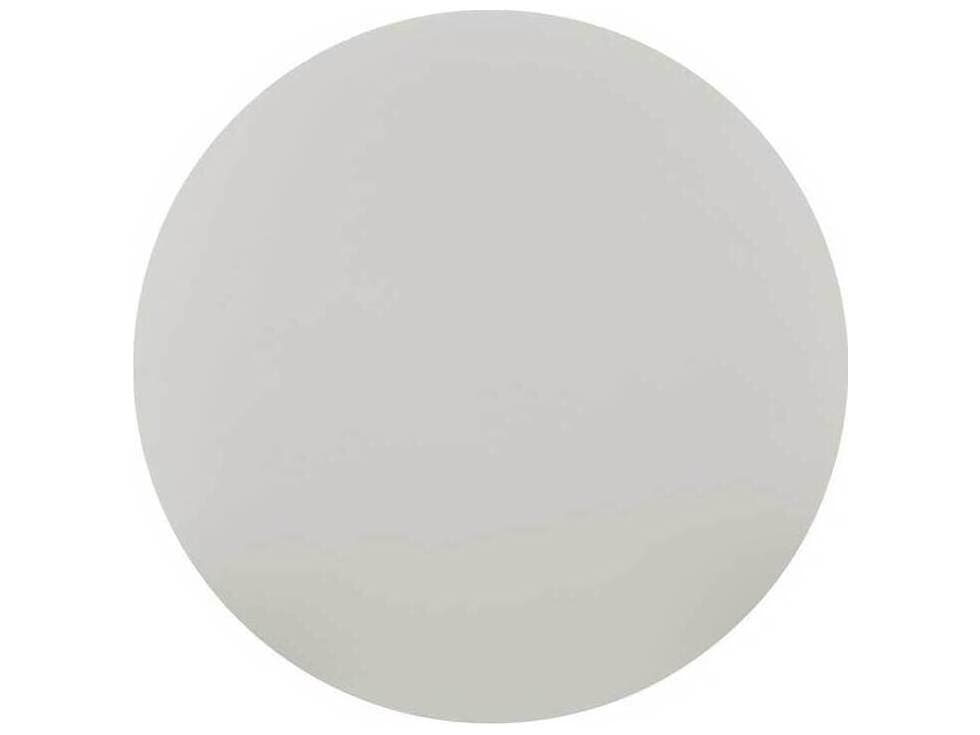 Seasonal Living Provenance Fiber Reinforced Polymer Limestone/Energy Meditation Round Outdoor Dining Table