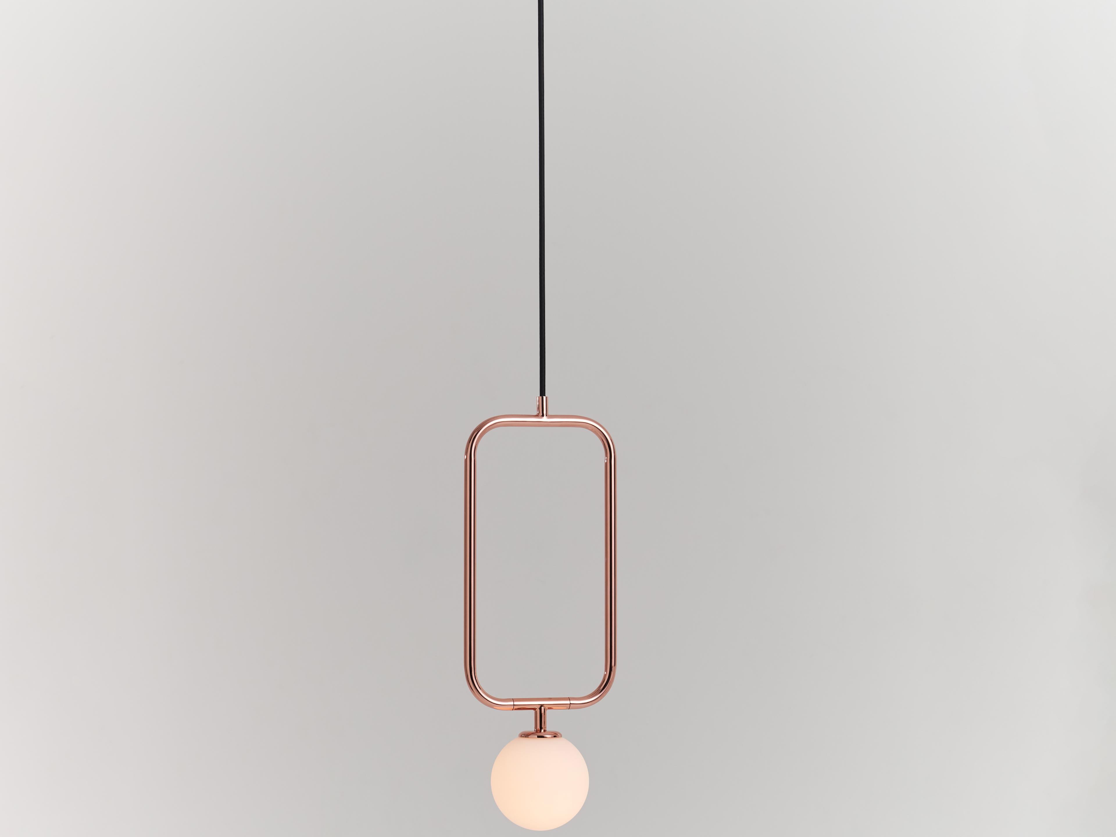 Seed Design Sircle Black LED Geometric Mini Pendant