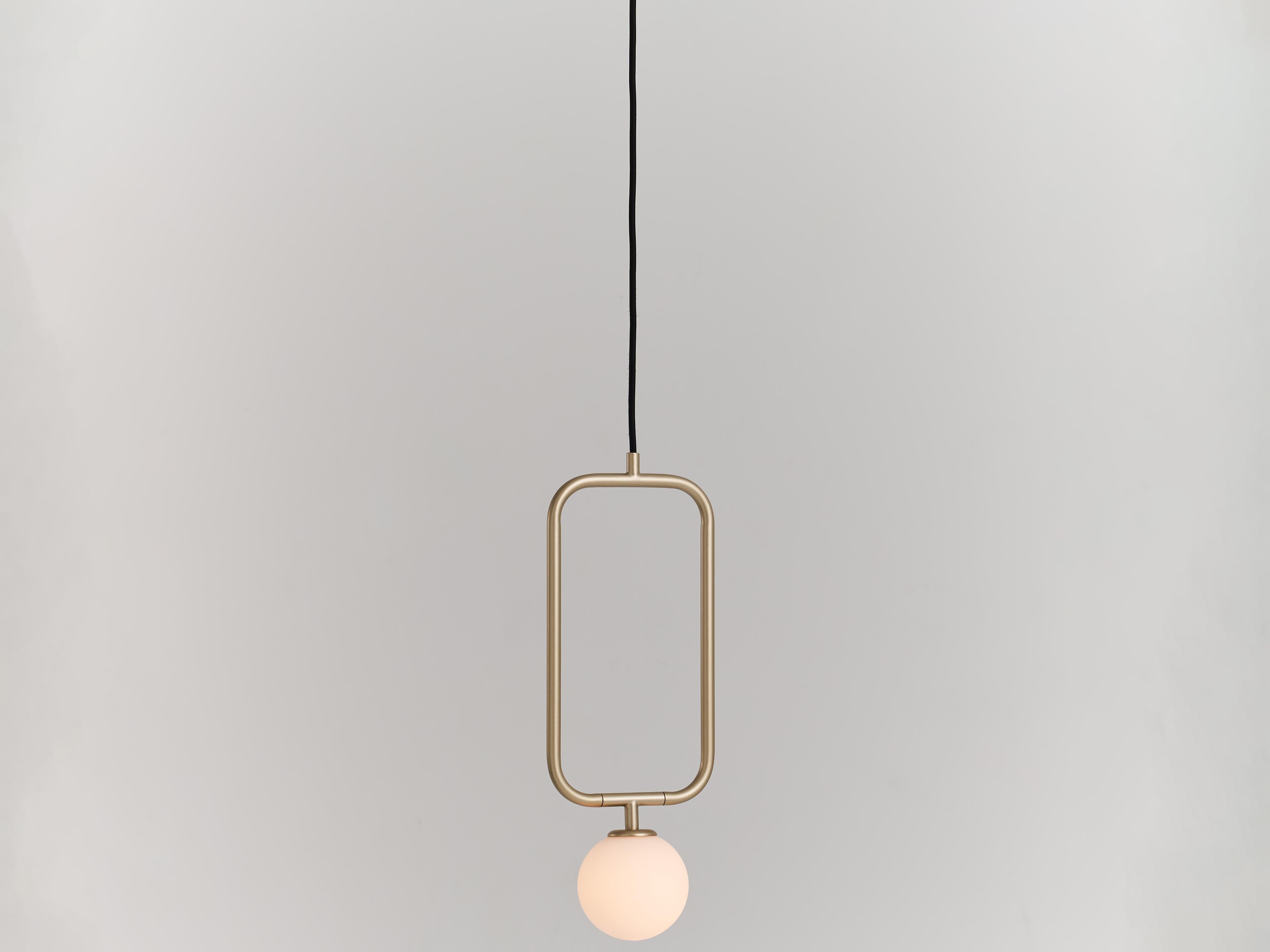 Seed Design Sircle Black LED Geometric Mini Pendant