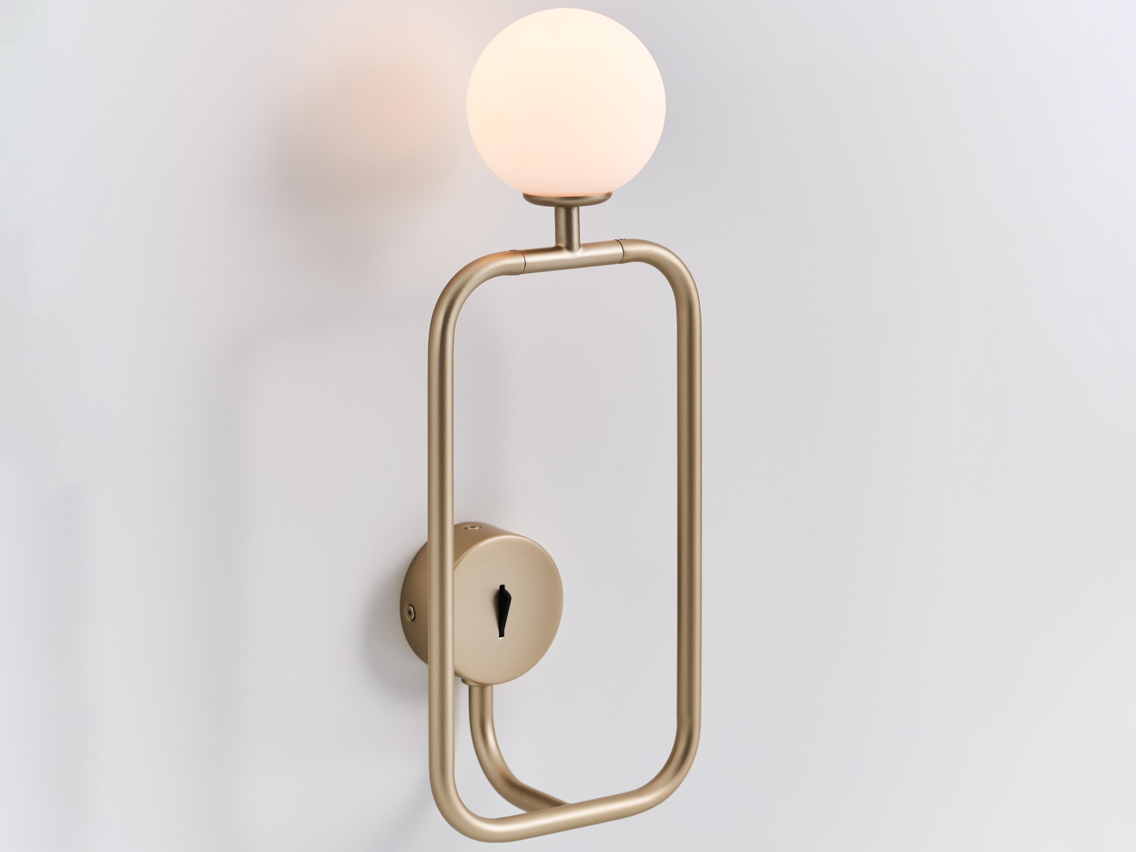 Seed Design Sircle Champagne Gold LED Wall Sconce