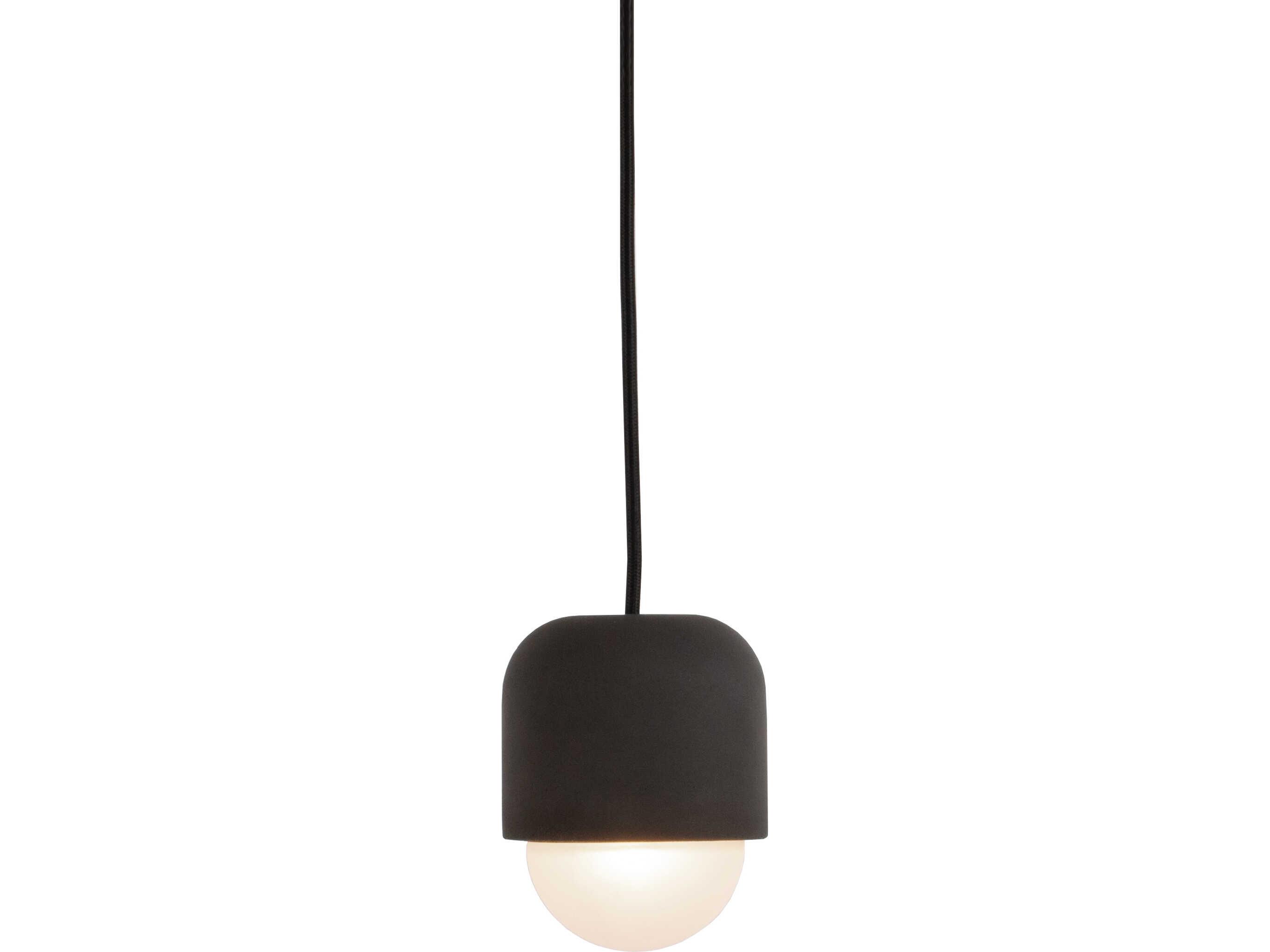 Seed Design Castle Muse Noir Concrete Pendant