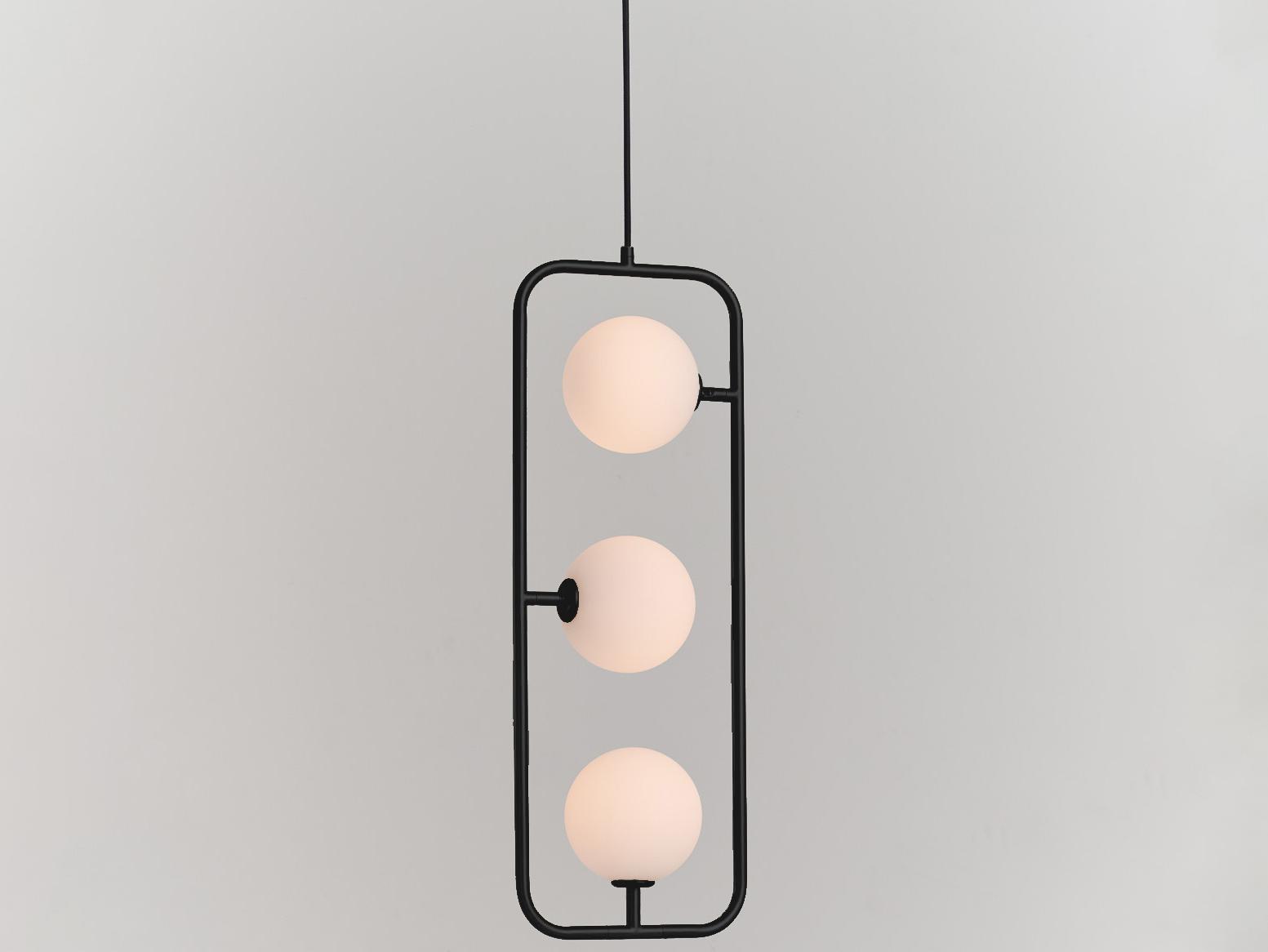 Seed Design Sircle Black Geometric Mini Pendant