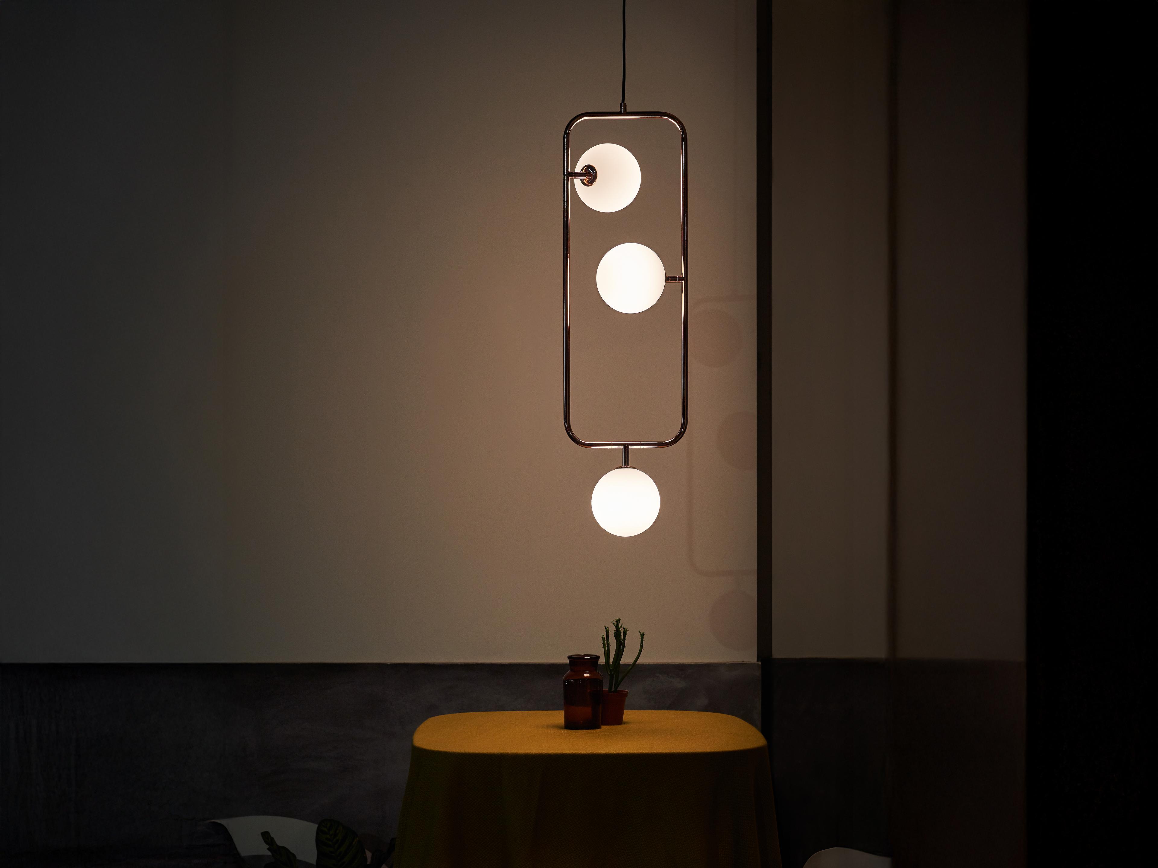 Seed Design Sircle Copper Geometric Mini Pendant