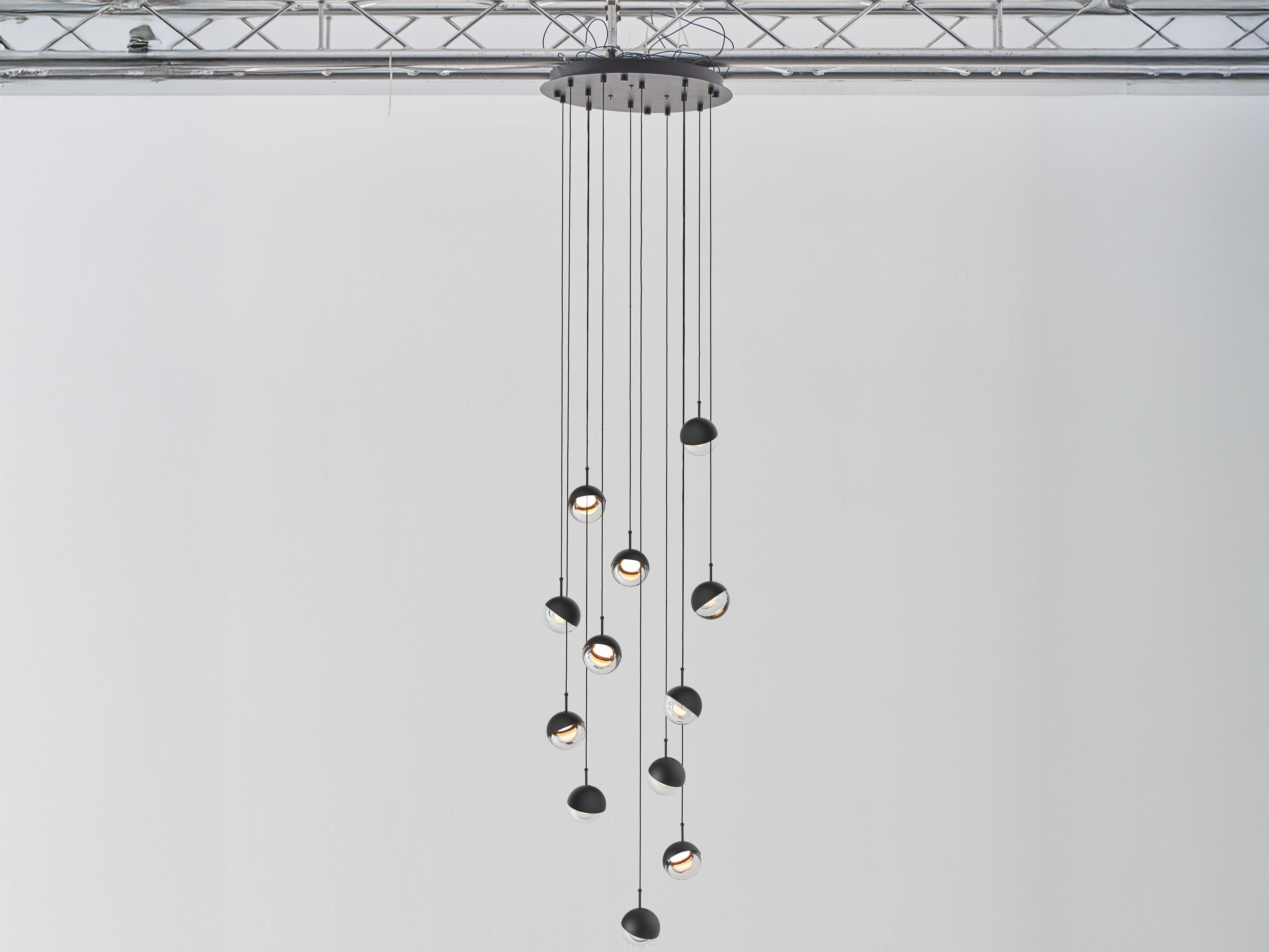 Seed Design Dora Black LED Pendant