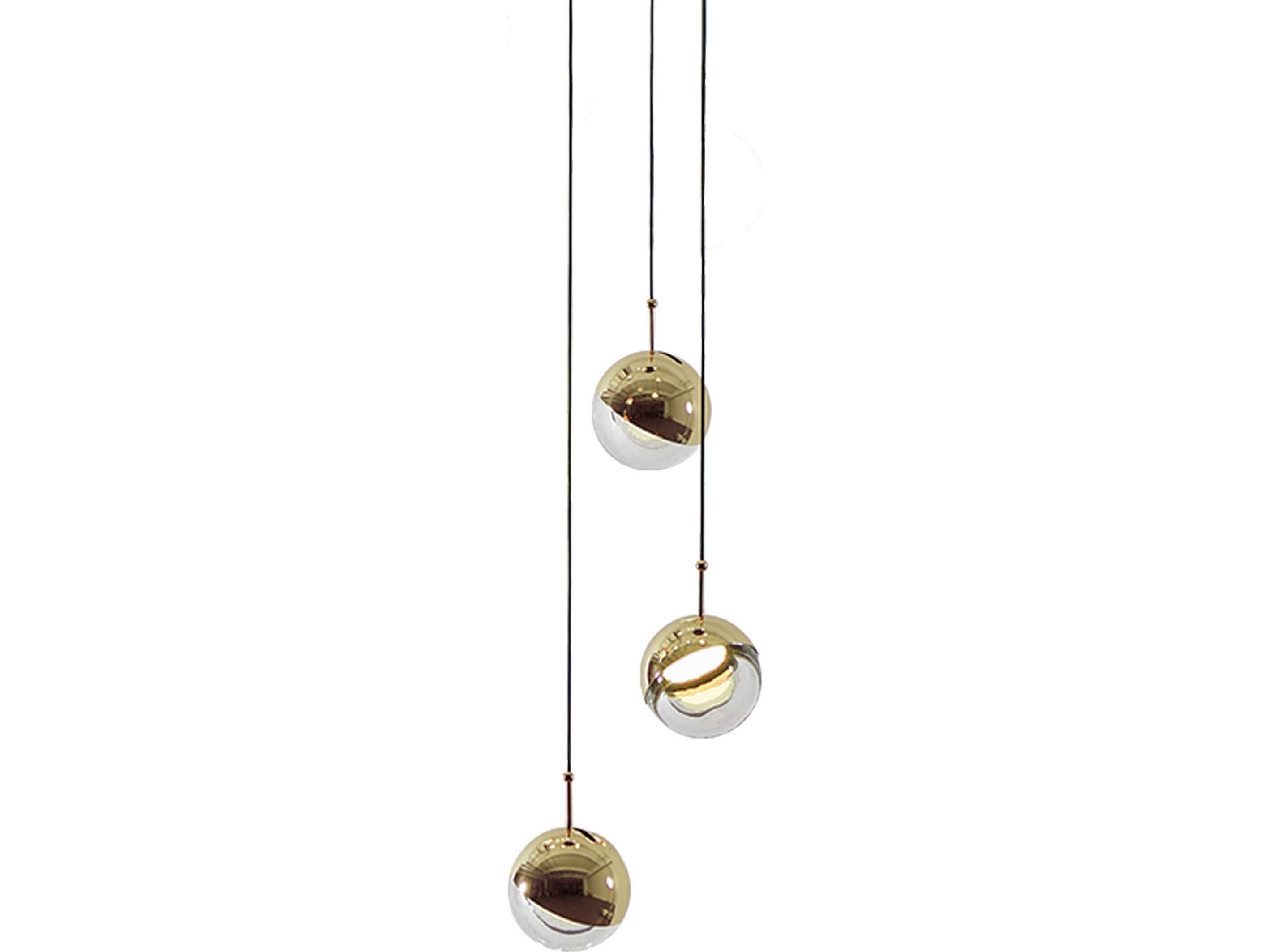 Seed Design Dora Brass LED Globe Mini Pendant