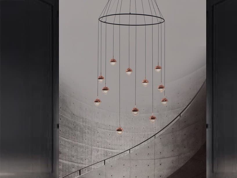 Seed Design Dora Copper LED Pendant