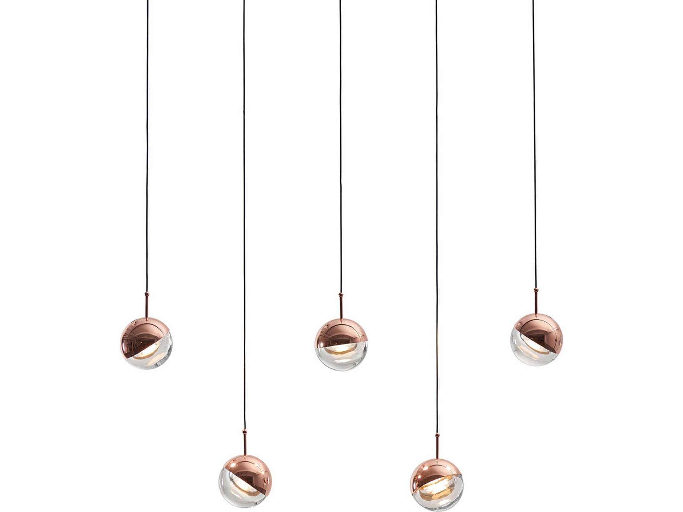Seed Design Dora Copper LED Globe Island Pendant