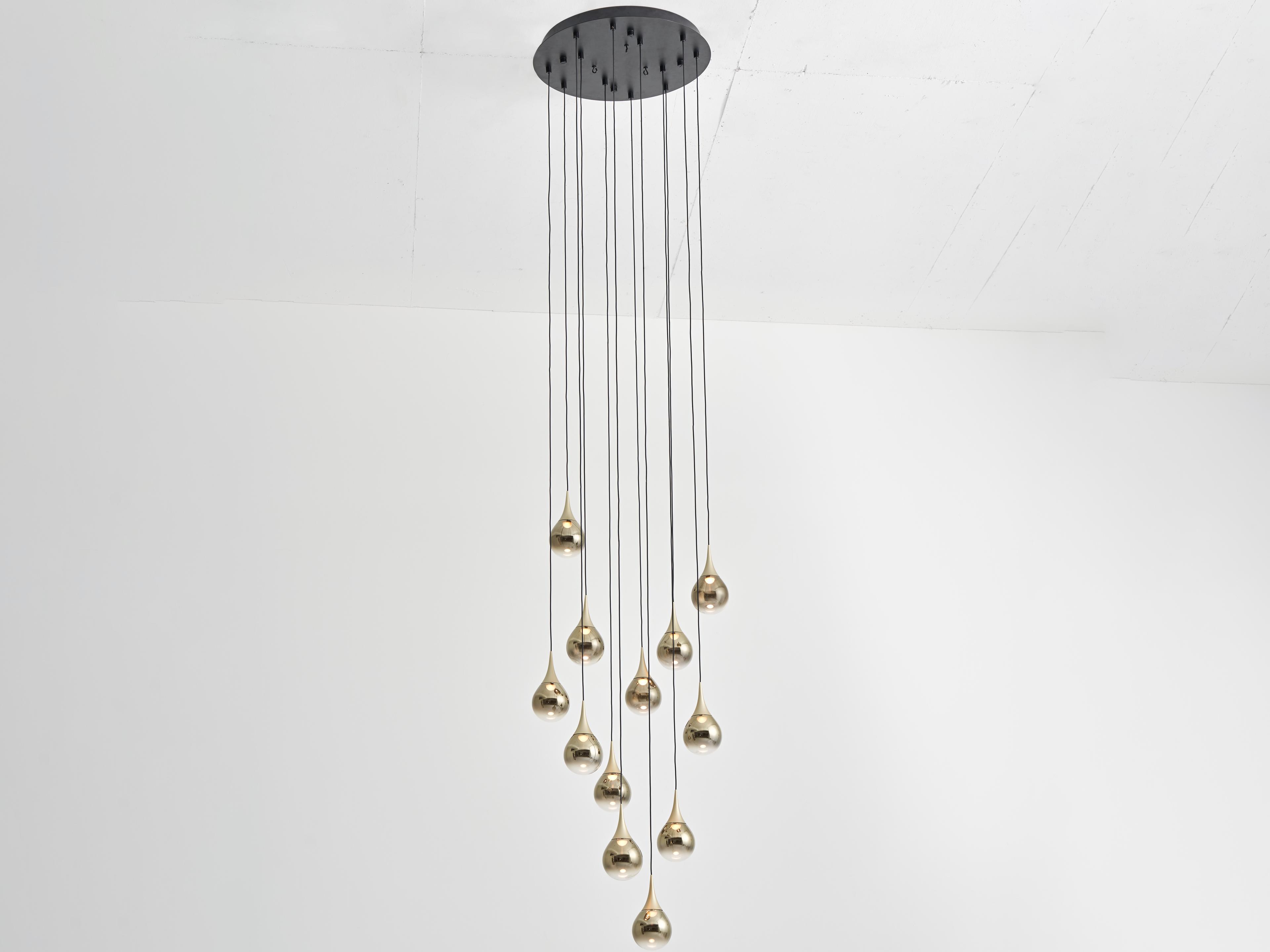 Seed Design Paopao Champagne Gold LED Pendant