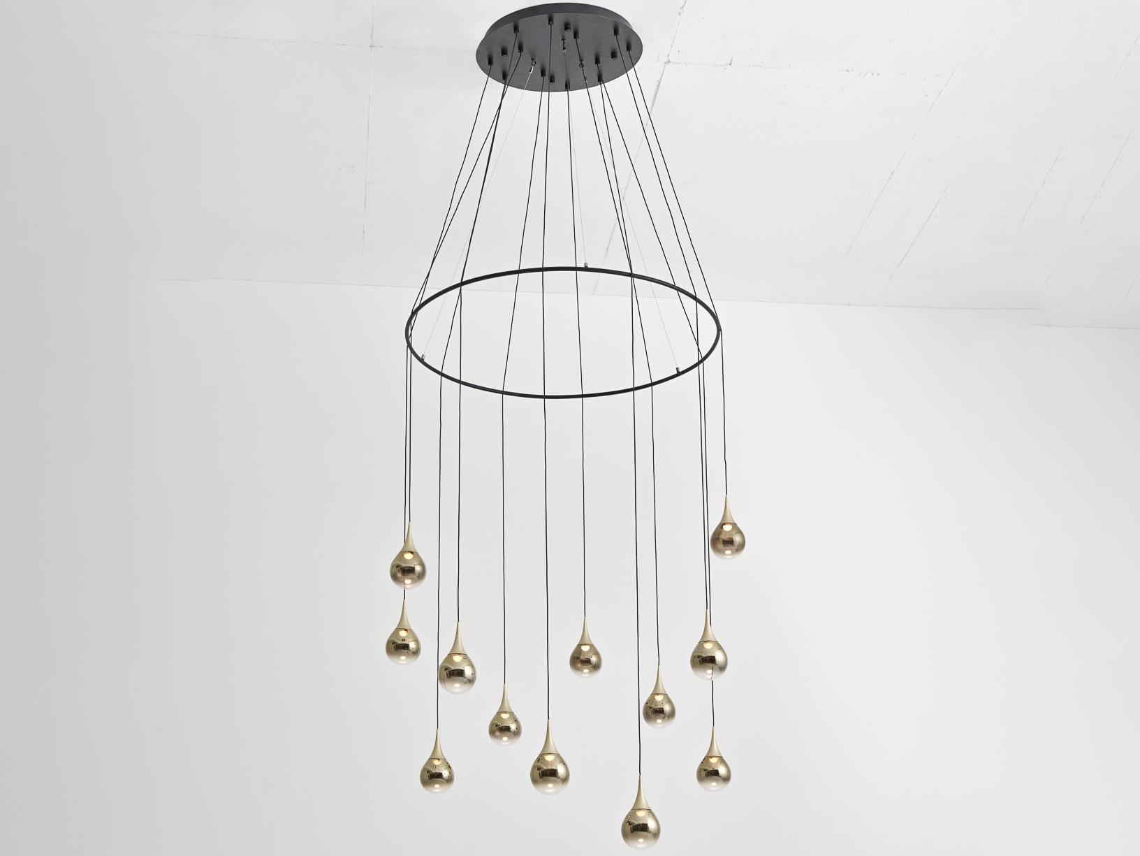 Seed Design Paopao Champagne Gold LED Pendant