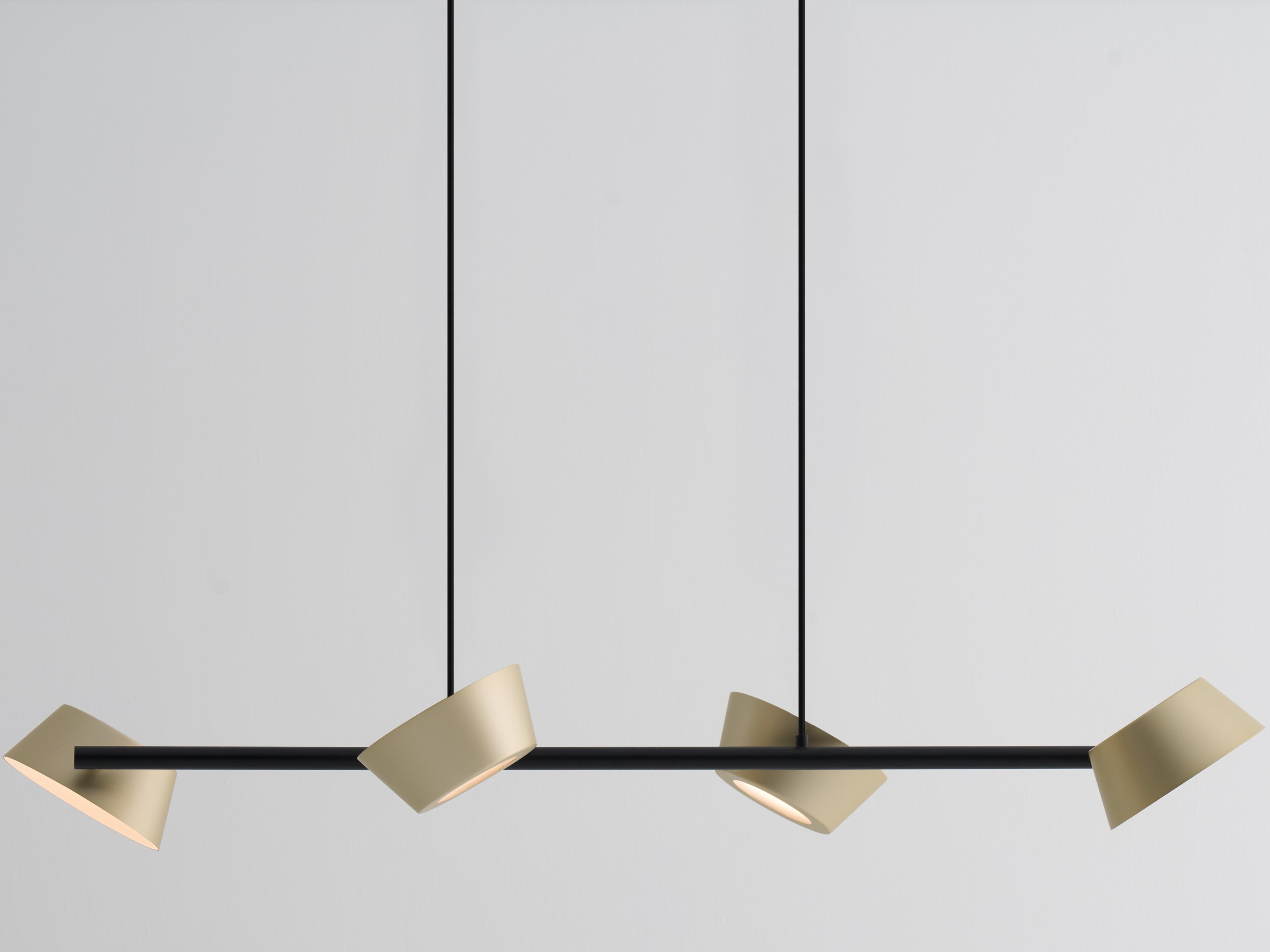 Seed Design Olo Xl Gold LED Linear Island Pendant