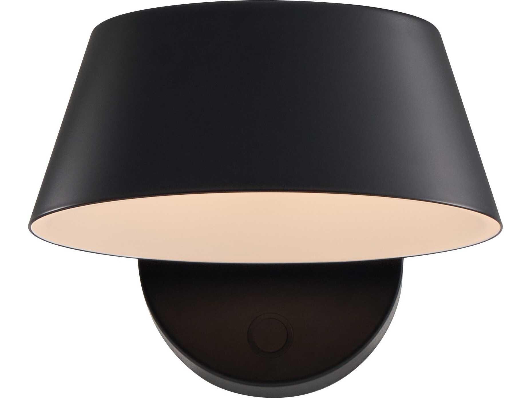 Seed Design Olo Xl Black shiny LED Wall Sconce