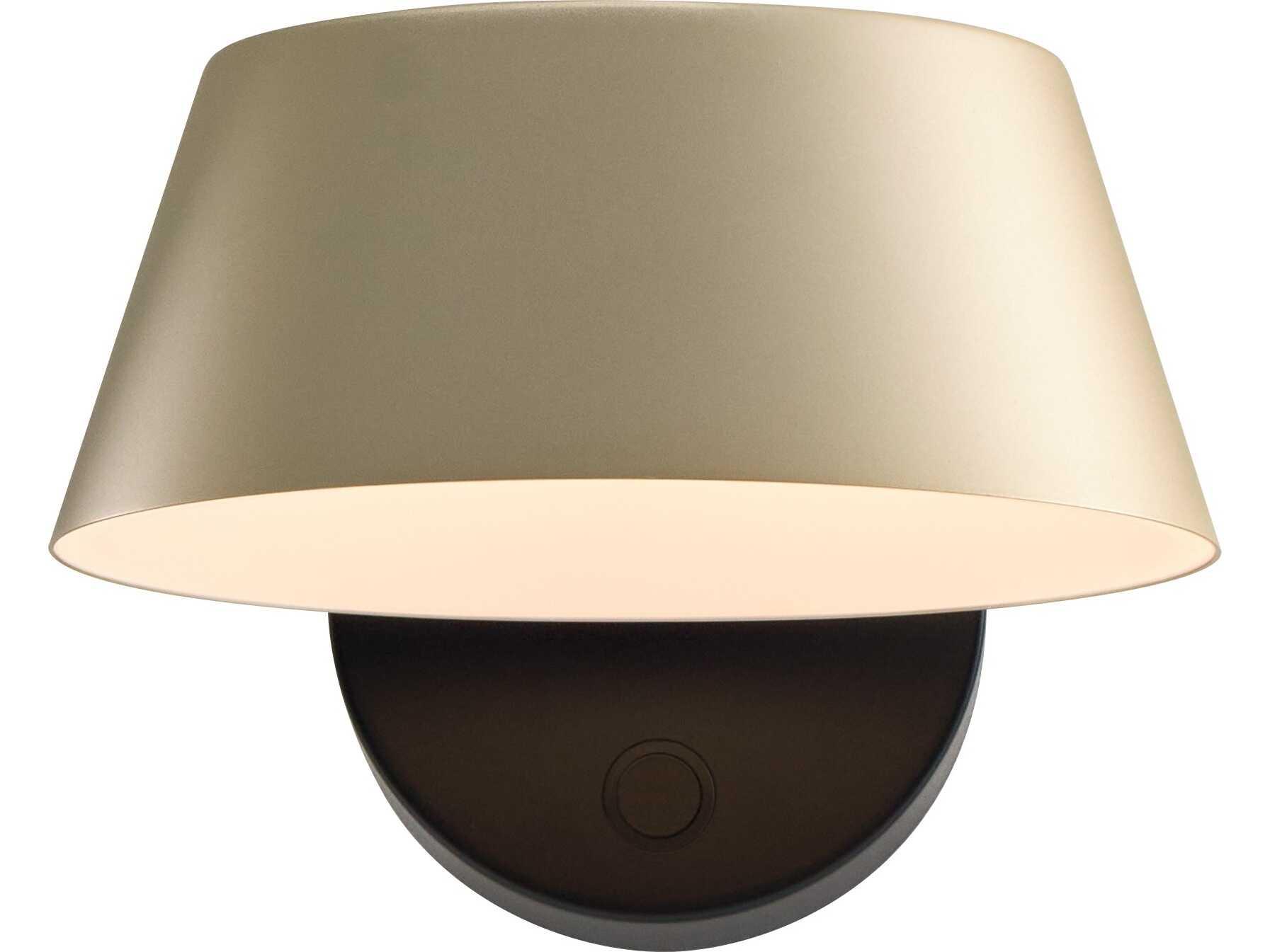 Seed Design Olo Xl Black Gold LED Wall Sconce