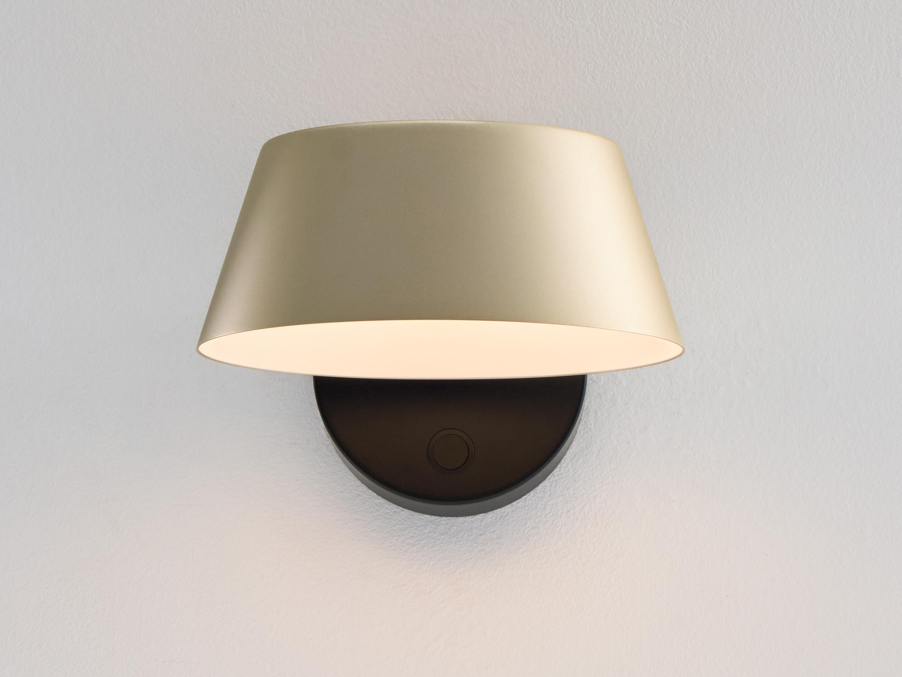 Seed Design Olo Xl Black Gold LED Wall Sconce