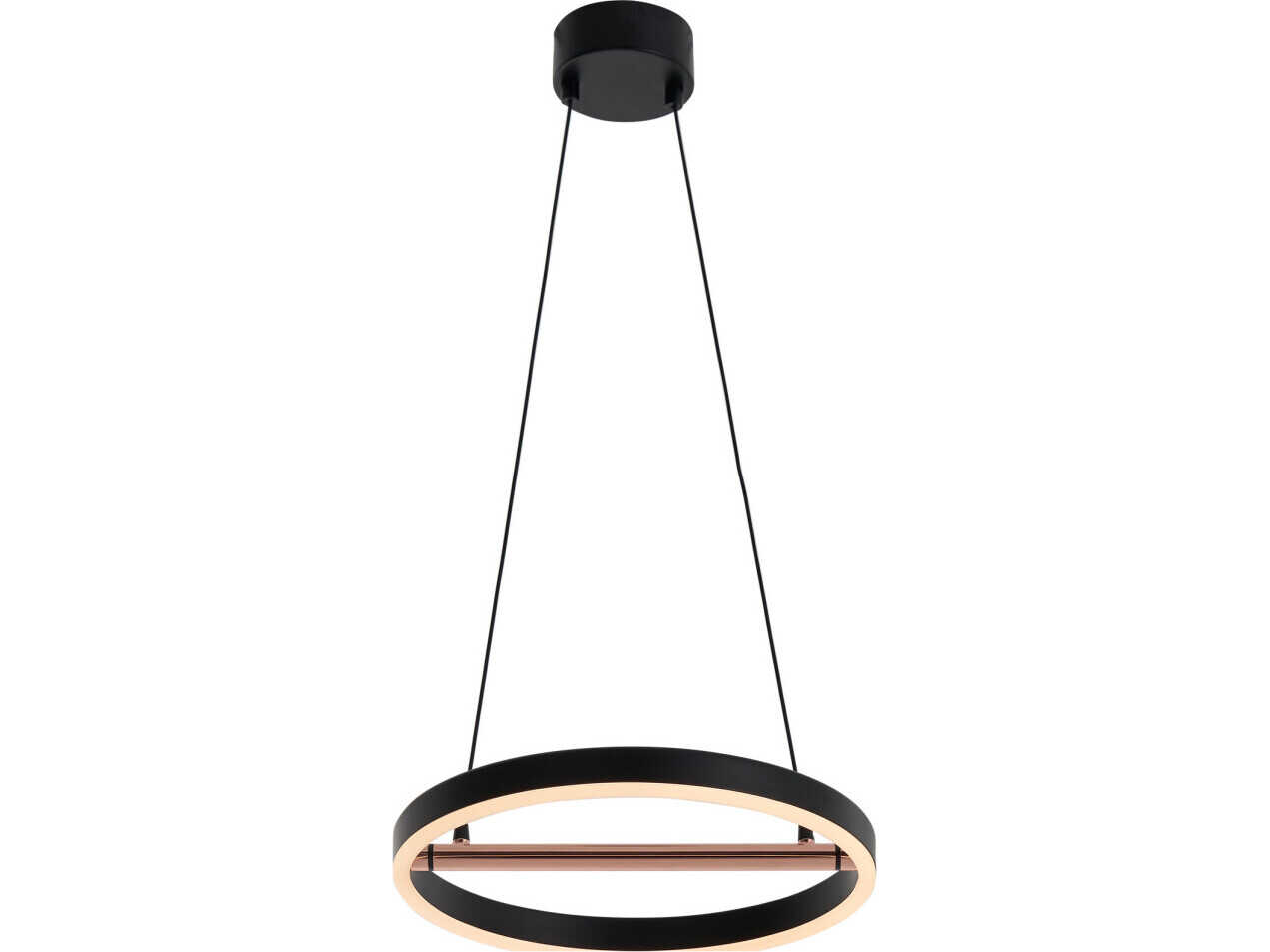 Seed Design Sol Black copper LED Round Pendant