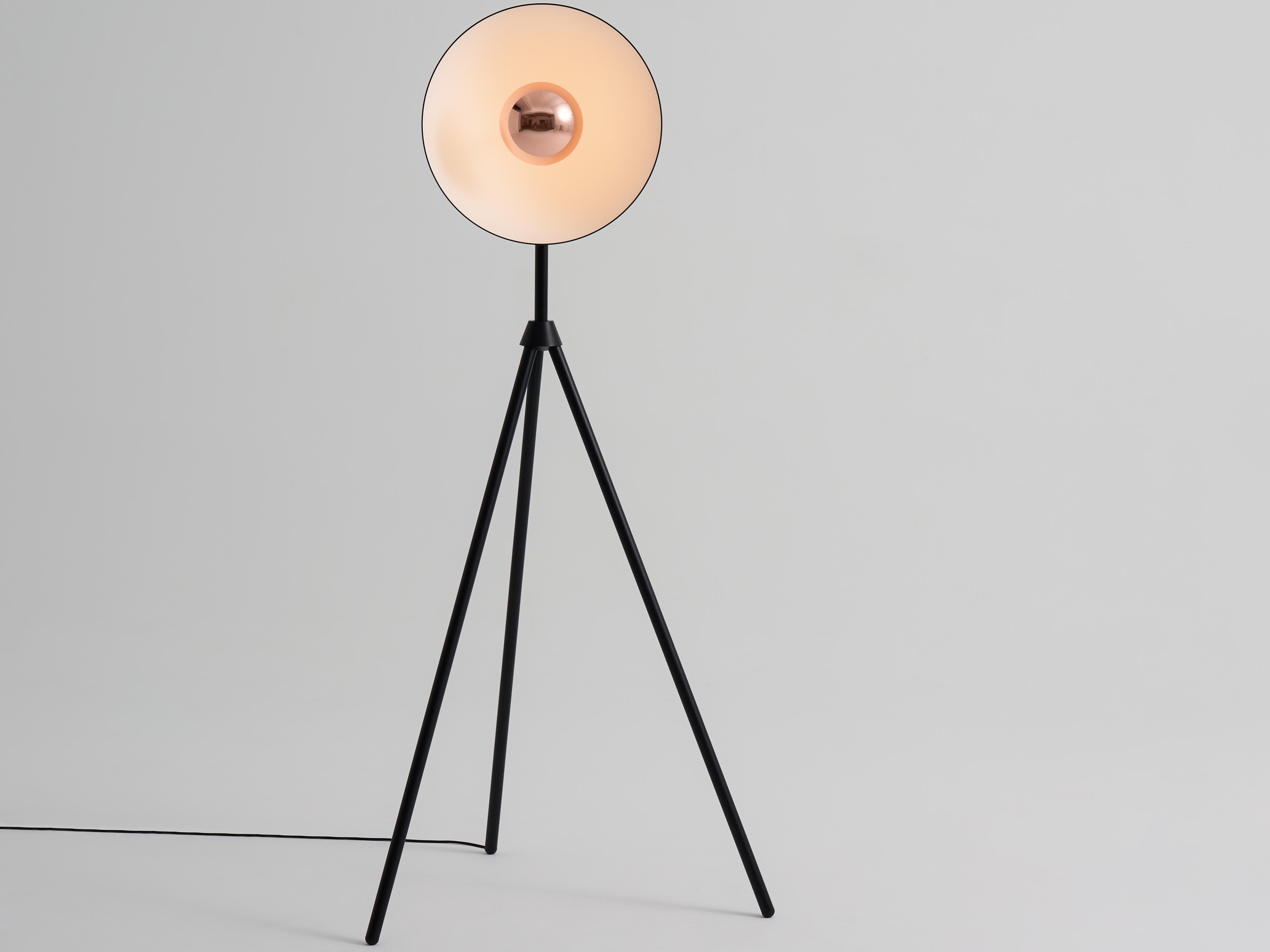 Seed Design Apollo Black copper LED Floor Lamp